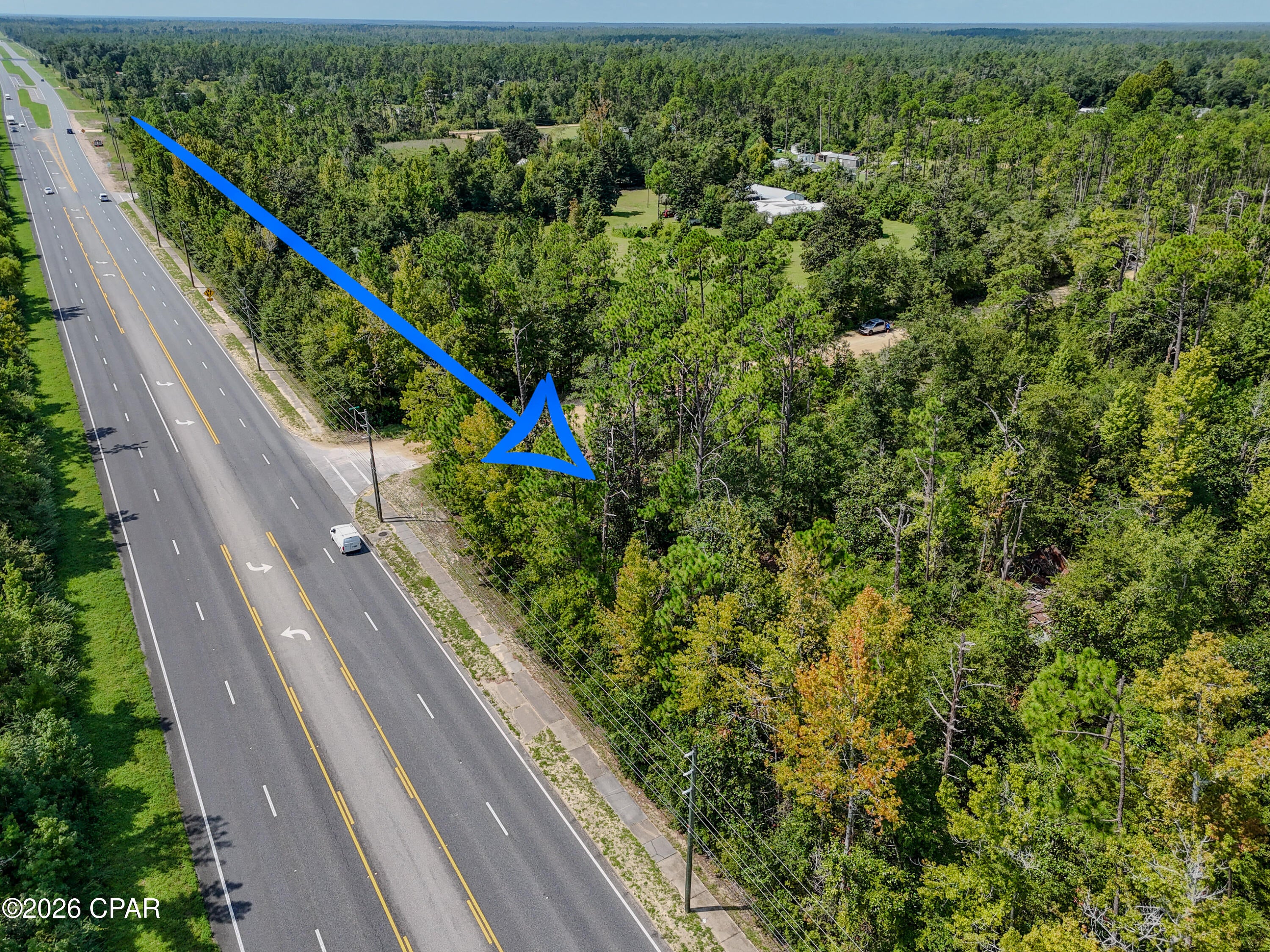 Opportunity to own approximately 0.67 acres along Highway 231 in Fountain, Florida, consisting of six platted lots currently combined into two parcels. The larger parcel includes four adjoining corner lots and totals approximately 0.45 acres, while the second parcel includes two additional lots totaling approximately 0.22 acres. Together, the property offers approximately 150 feet of frontage along Highway 231 and extends approximately 195 feet deep, providing flexibility for future use or investment. The land is currently undeveloped and is located in Flood Zone X, outside the 0.2% annual chance floodplain, according to available flood mapping. With prominent Highway 231 frontage and multiple platted lots, this property offers an opportunity for buyers looking to secure land in the Fountain area for future development, investment, or other permitted uses. Buyer to verify all measurements, acreage, lot dimensions, zoning, land use, access, utilities, flood zone information, development requirements, and suitability for intended use. Call a REALTOR® today to schedule a private tour.
