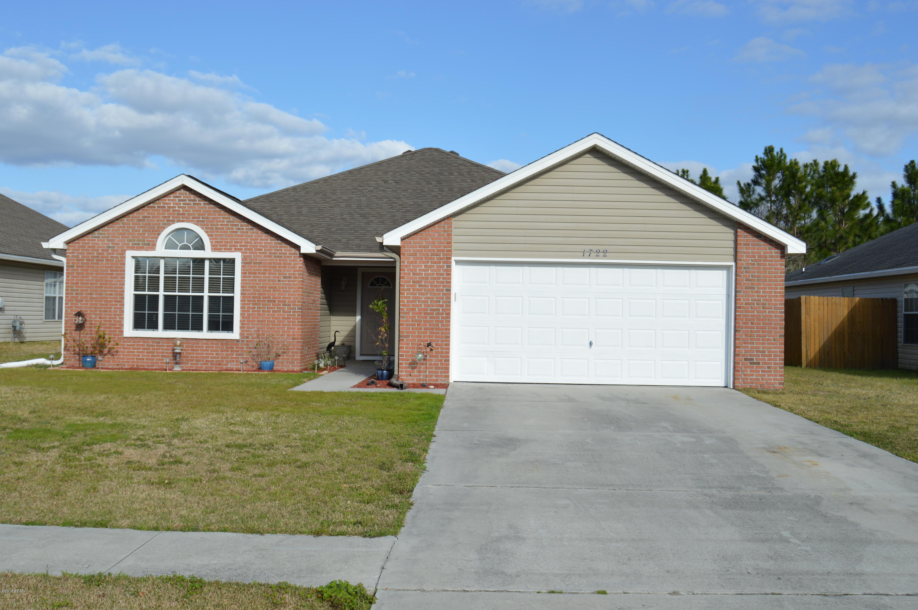 Beautiful 4 Bedroom 2 Bath Immaculately Clean Home in Desirable Cedars Crossing.  Centrally Located in Panama City, This Home Features Everything from an Open Split bedroom Floor plan, Underground Utilities, New Flooring, Cathedral Ceilings, Ceiling fans, Gas Fireplace, Dining Room, Screened Florida Room, Privacy Fenced Back Yard, Large Laundry Rm with extra storage/pantry, Perfect size Private Back Yard for Kids Pets Pools Entertaining, Automatic Irrigation System,  Oversized Garage and Long Driveway.  Best Feature may be the Master Suite which is oversized and provides room for all your typical Bedroom furniture, Extended Walk-in Closet, and Private Bath.  Its ceiling is also a Cathedral Type high ceiling that makes it feel so Roomy and Comfortable.  Additional Bedrooms are Roomy too! This neighborhood is a Sidewalk, Street lighted, and typically well maintained area.  Community Facebook page, community gathering events in the past two years, and lots to love.  Feel free to walk the sidewalks and meet a few neighbors on your visit!  All Information is approximate and taken from public records and opinions, buyer to verify all deemed important.  Do Not Settle for Less, Call today to see this Home that has  approximate 10Ft Ceilings, Immaculate Clean and Well Kept Home before you miss out.  You may be surprised to find this hidden Gem in such a perfect convenient location, modestly affordable and close to Everything from Tyndall AFB, to Downtown Panama City to the Local Colleges and the Local Beaches!  It may be the best location for anyone but feel free to decide for yourself by stopping by for a private tour while it's still available.  Seller obviously loves this home and Pride of Ownership is clearly evident.  You need to visit this home if you are thinking of buying anywhere in Panama City...it just might be the one.  Seller provides Insurance and Average Utility Info...ask your agent to get you a copy if necessary.