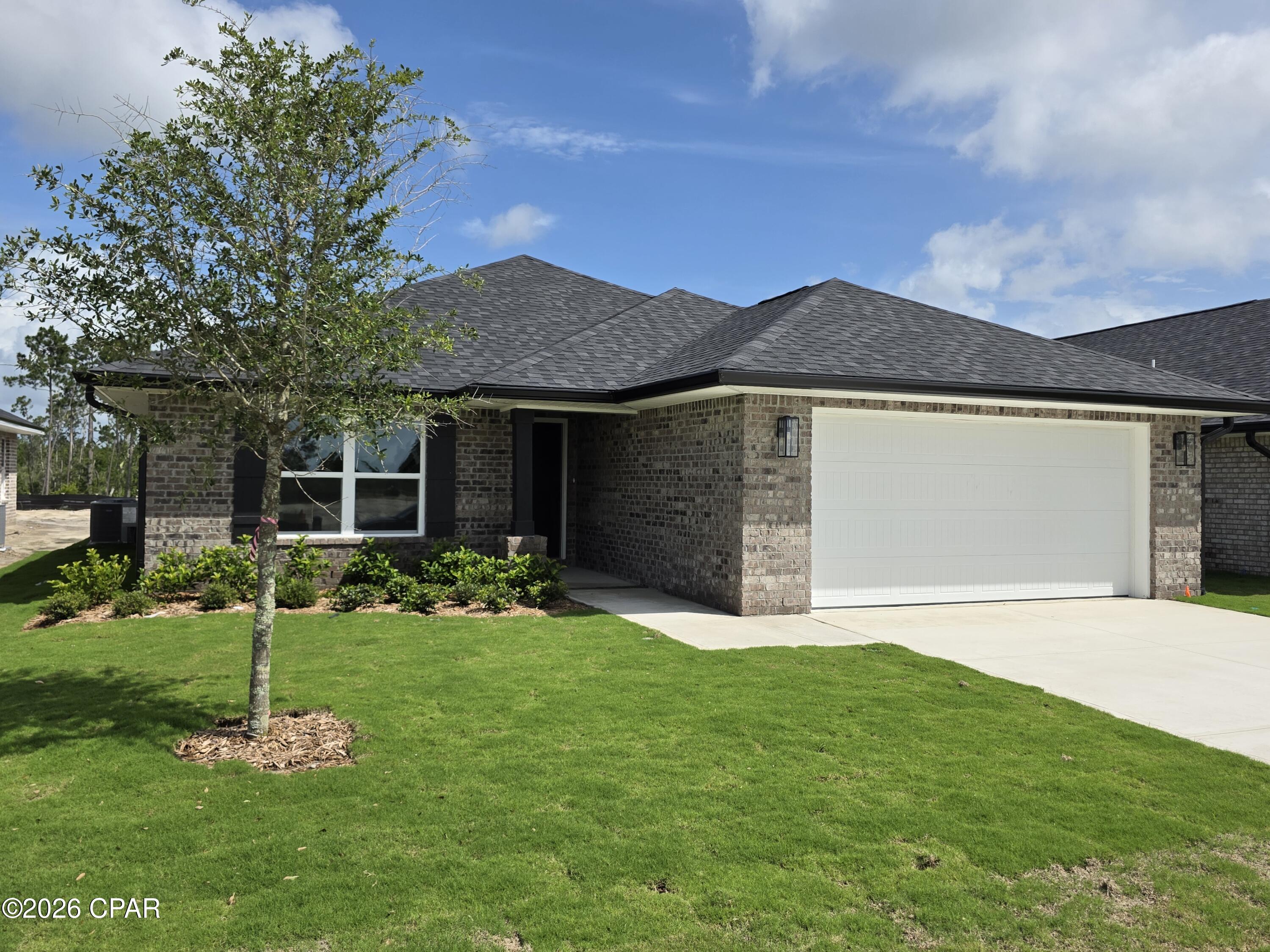 Introducing the 1901 floorplan by Adams Homes, a true gem in the world of home design. This single-story masterpiece offers an impressive array of features and a layout that perfectly blends style, comfort, and functionality. Step into the grand foyer and be captivated by the spaciousness and elegance that awaits you. The open-concept design flawlessly connects the kitchen, dining area, and living room, creating a seamless flow that is perfect for both entertaining and everyday living. The kitchen is a chef's dream, equipped with top-of-the-line appliances, ample cabinet space, and a breakfast nook that serves as a gathering point for friends and family. The master suite is a true retreat, featuring a luxurious bedroom, a walk-in closet, and an ensuite bathroom with double vanities, Walk in Shower, and a linen closet. Two additional bedrooms are strategically placed at the front of the home, providing privacy and space for family members or guests. The 1901 floorplan also includes a designated laundry room, ensuring that this chore is a breeze to handle. With ample storage space and well-designed layout, this home truly caters to your every need. Enjoy the beauty of outdoor living with a covered patio that extends your living space and provides a perfect spot for relaxation and outdoor gatherings. The two-car garage offers convenience and security for your vehicles and additional storage needs. Make the 1901 floorplan your own by personalizing it to match your unique style and preferences. Imagine creating a home that reflects your personality and becomes the backdrop for countless cherished memories.