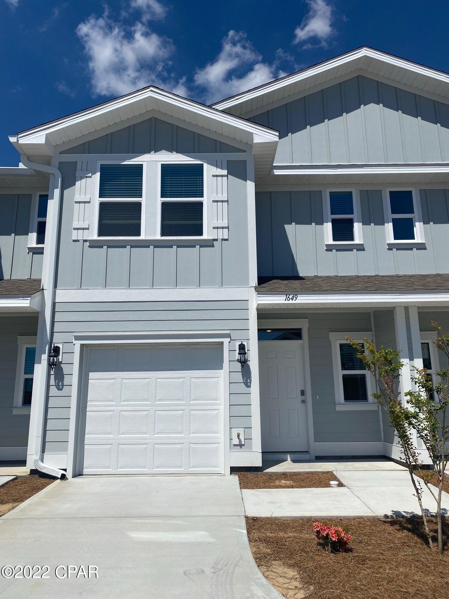 Brand new townhome located in highly desired Lynn Haven! Open concept kitchen and living area with 1/2 bath downstairs. 3 bedrooms and 2 full baths are located upstairs. The Master bedroom has views of the beautiful pond! Located in Landin's Landing community, which is close to schools, shopping, dining, and everything that Bay County has to offer.



**Refrigerator has been ordered**