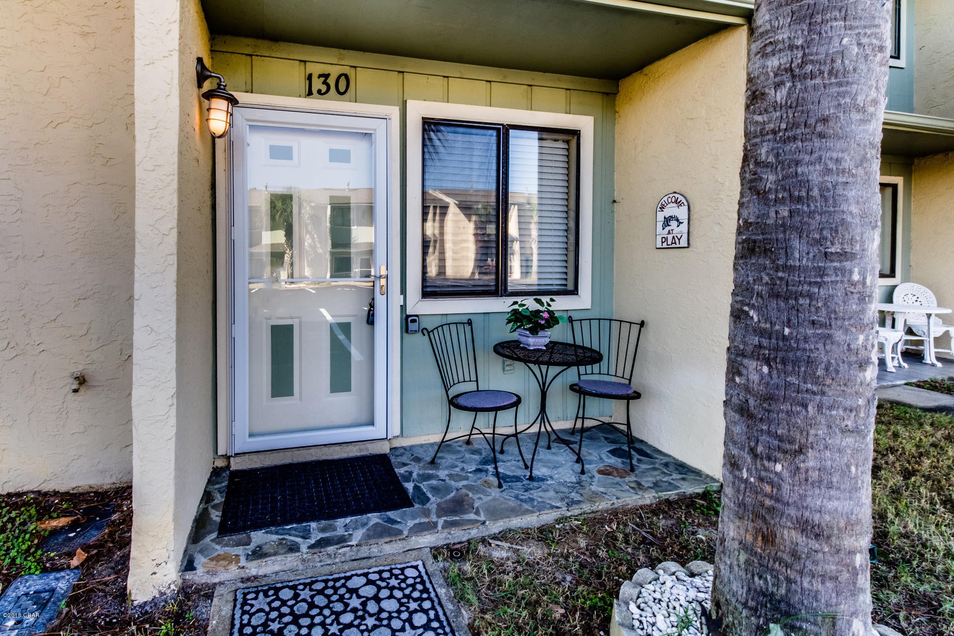 This home WILL NOT be able to be duplicated! Short walk to the Gulf, and located in one of the Premier Beach Resorts in the area! This home backs up to the pond and has sooo much to offer..new cabinets, new granite counter tops and vanities, new toilets,new shower doors,new hot water heater(2017),new HVAC(2018),new roof(2018).This home is FULLY FURNISHED with very nice furniture and BRAND NEW washer/dryer(LG).BRAND NEW stainless steel fridge,stove,dishwasher,microwave.FRESH PAINTand trimmed out with inviting interior décor.This home has been meticulously card for and will make the perfect primary,secondary, or investment property! Come see for yourself and picture owning this gorgeous home.YOU MUST SEE THIS HOME!! This home will sell very quickly.