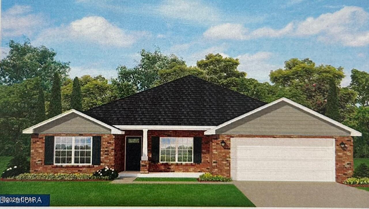 Largest lot in Parkbrook! This beautiful home is located on a cul-de-sac on Parkbrook Cove.   Experience the perfect blend of style and comfort in this beautiful 4 bedroom, 3 bathroom home. The family room is ideal for both relaxing and entertaining. The home is designed with premium materials, such as Hardie Plus siding, quartz countertops in the kitchen and bathrooms, beautiful white subway tiled walk in shower in master bath and luxury vinyl flooring throughout (no carpet). Don't miss the opportunity to own this craftsman-style gem!