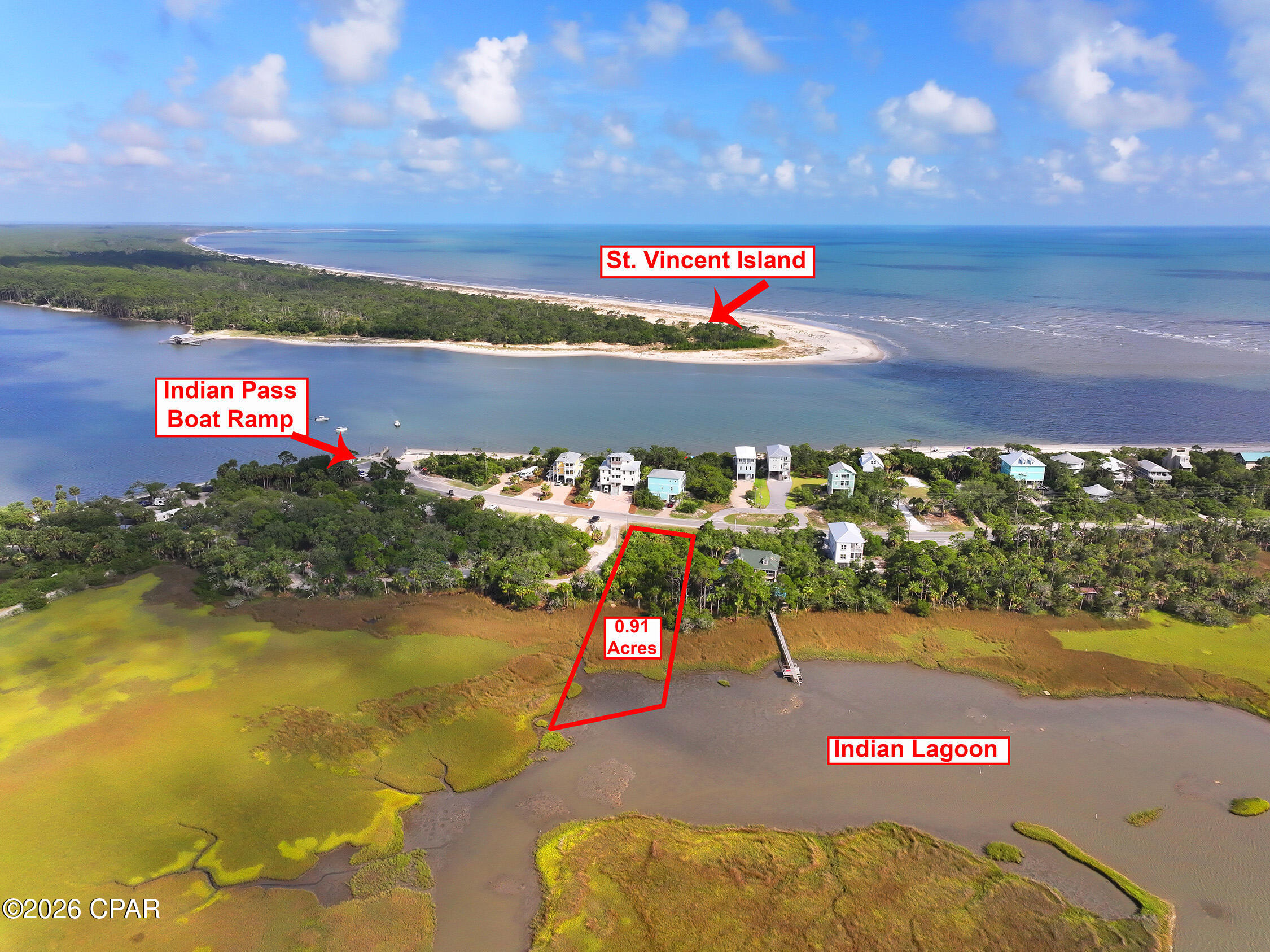 Discover the perfect opportunity to build your waterfront dream home on this 100-foot lagoon-front lot in the heart of Indian Pass. With plenty of room for your own private dock, you'll enjoy quick and easy access to the water, making it simple to spend your days fishing, boating, kayaking, or simply soaking in the natural beauty of the Forgotten Coast. Located just moments from the Indian Pass Boat Ramp, you can launch your boat and be on the water within minutes. Known for its laid-back, Old Florida charm, Indian Pass offers a peaceful coastal lifestyle where time slows down and nature takes center stage. Whether you're searching for a full-time residence, vacation getaway, or investment property, this waterfront lot provides the perfect setting. Plus, you're only a short drive from downtown Port St. Joe, where you'll find local restaurants, boutique shopping, and small-town coastal charm. Experience the best of waterfront living in one of Florida's most treasured hidden gems.