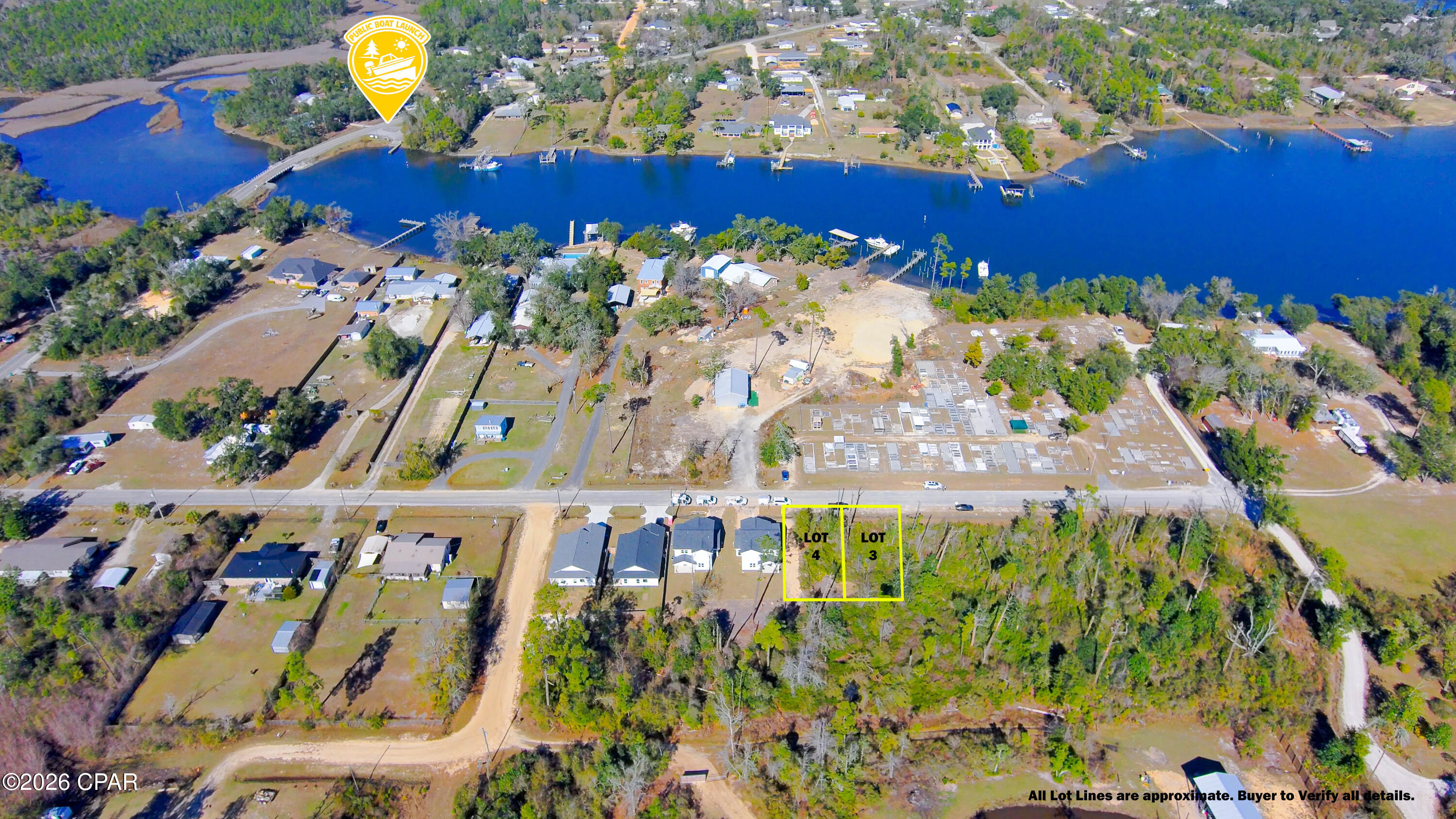 WITHIN 0.3 MILES OF PUBLIC BOAT LAUNCH TO THE GULF! Excellent build opportunity in the growing Southport area, offering a peaceful setting along a paved dead-end road with minimal traffic and no homes directly across the street!! Lot 3 provides a rare blend of privacy and convenience, with deer and native wildlife still commonly seen in the area while remaining just minutes from town amenities.

Zoned R 2, this homesite offers excellent flexibility for single family construction, making it ideal for first time builders, spec builders, investors, or someone ready to create a beautiful starter home. Recent neighboring homes completed in 2025 demonstrate practical buildability consistent with current Bay County R 2 standards, utilizing approximately 5 foot side setbacks. Recorded covenants require a minimum of 1,200 square feet of enclosed living area.

Located approximately 0.3 miles from the Donald Penny Public Boat Ramp on Fanning Bayou, this property offers convenient deep-water access under the Hathaway Bridge and out to the Gulf of Mexico and Shell Island. This protected stretch of Fanning Bayou is locally known as ''Safety Harbor,'' attracting vessels from across the region during storm season. Miller Marine is also nearby, enhancing the area's strong boating appeal.

County water is available at 13th Street. Septic system required. Opportunity may exist to acquire adjoining lots for expanded footprint or additional privacy, subject to county approval and recorded restrictions.

Vacant and ready for development. Great spot to build affordable housing in the Fast Growing Area of Southport, FL! Video Available