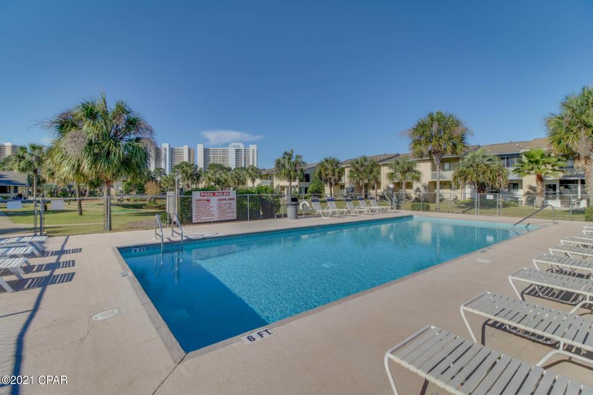 This Gulf Highlands Beach Townhouse with Beach Access just 2min. drive to Beach Front Pool/Beach front House/Beach front Restaurant and 10-Swimming Pools (5) Heated, 4-Tennis Courts, Miniature Golf, Gym-room, Shuffleboard, Free WIFI-Hotspots throughout community. Townhome features 3bedrooms, 2.5bathrooms, Den/Office can be used as a 4th Bedroom, laundry-room, All Ages, Pets & Short Term Rentals Welcomed.