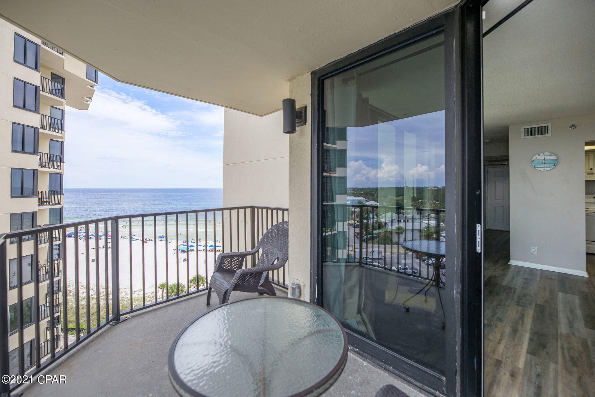 CURRENTLY UNDER CONTRACT, SELLER ACCEPTING BACKUP OFFERS On the sand for this price is becoming harder and harder to find so act quickly! The Sunbird is a gated community directly on the World's Most Beautiful Beaches and this 1 bedroom, 1 bath unit, sleeps up to 4. All windows and slider in this unit have been replaced. The private balcony overlooks the main pool and has Gulf views. The pool is heated seasonally and is adjacent to the unit as well. Condo is equipped with a Queen bed and a Queen Sleeper Sofa, with a flat screen TV in the living room, this unit produces strong rental numbers as a vacation rental. Pineapple Willy's, Walmart, and tons of attractions are all within walking distance of this unit. This is the only unit in the building at this price point that is ready to go right now... so don't wait on this one or it will be gone!!
