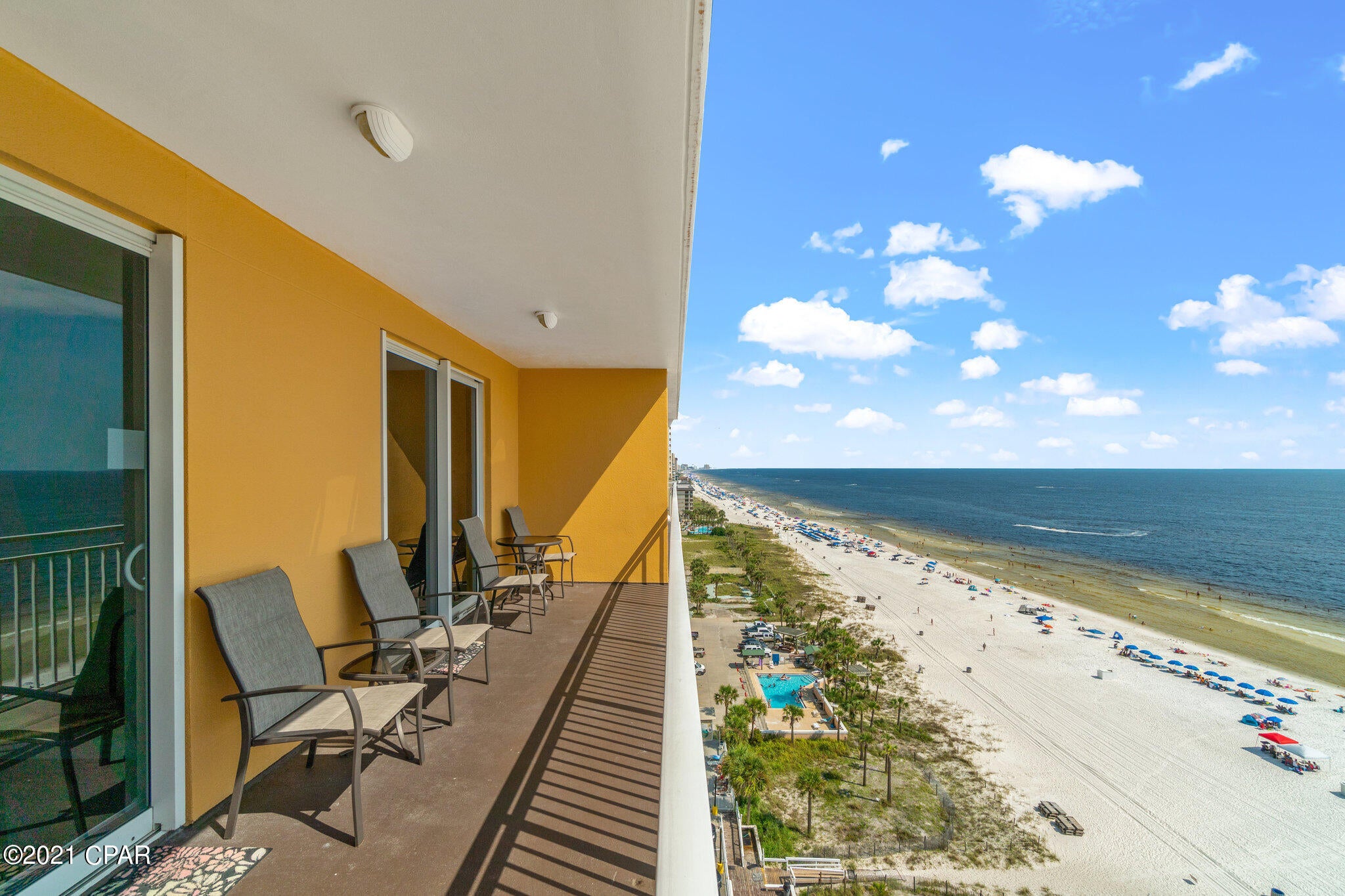 Fully Furnished 2 Bed/2 Bath Condo at Sterling Reef. This Condo is Gulf Front and Sleeps 6 comfortably. Imagine sitting on your balcony and enjoying all of those beautiful Emerald Coast Sunrises and Sunsets. Super Location in the Heart of Panama City Beach! Located next door to the County Pier. Close to Shopping, Dinning & Entertainment. Schedule your appointment today.