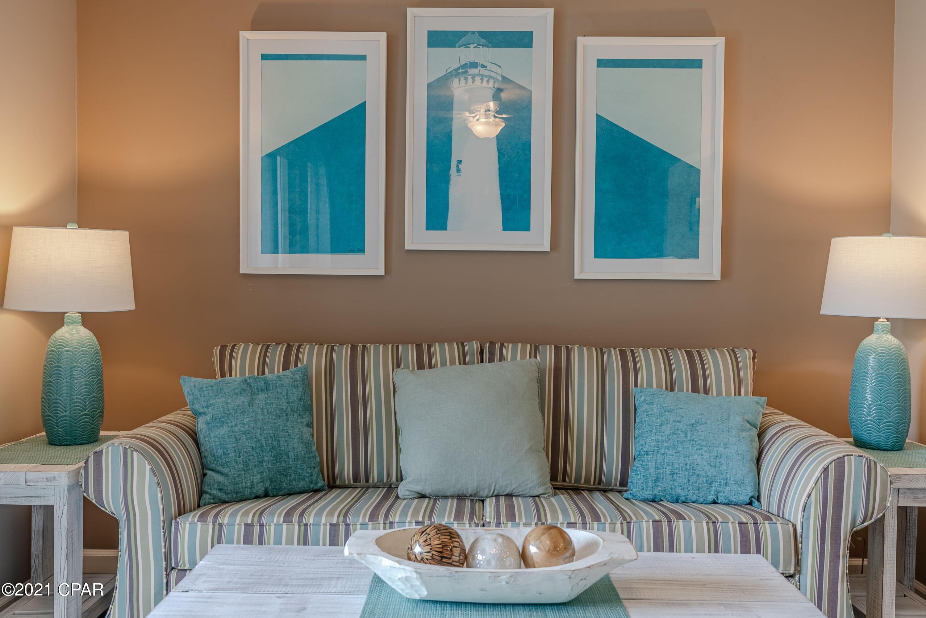 'CURRENTLY UNDER CONTRACT, SELLER ACCEPTING BACKUP OFFERS' Enjoy playing on the worlds most beautiful beaches or sitting on your patio over looking one of the two pools. Conveniently located on the first floor and most quiet building. You are just across the street from beach access 70. This one bedroom, one bath has lots of upgrades and decor that makes this condo, the right one, at the right price. Endless Summer has a good association that takes care of its common areas and pools. These condos have years of following, with good rental income. All important information to be verified by buyers.