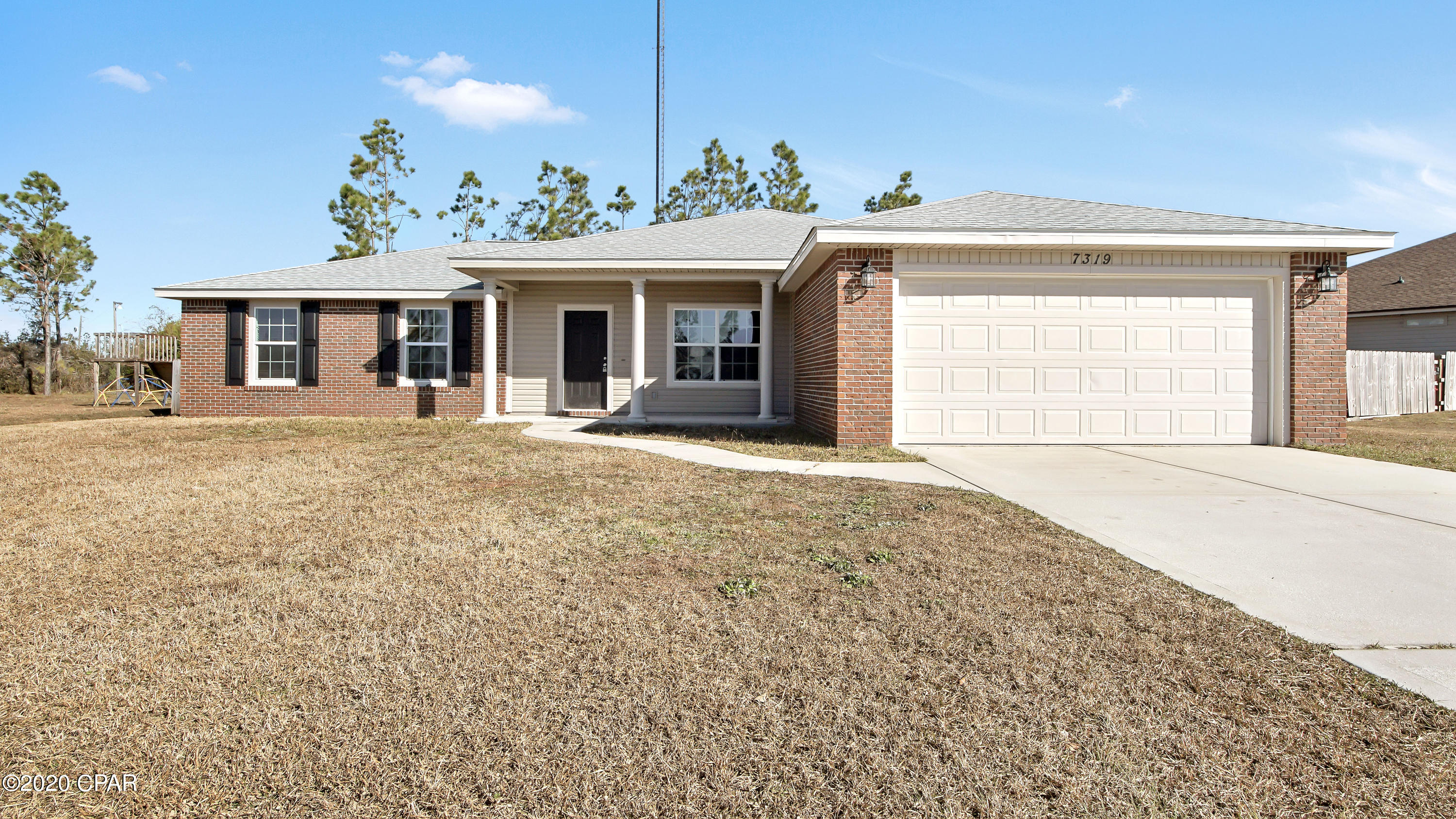 Recently remodeled 4 bedroom/2 bath home located in Bayou George! Split floorpan with new roof, new LVP flooring in all main areas and bedrooms, tile in kitchen and bathrooms. The entire interior has been freshly painted (including doors, trim, as well as the shutters and front door), large covered back patio, 2 car garage plus long driveway to easily accommodate multiple vehicles, and a fenced backyard. All sizes/measurements are approx; please verify if important.