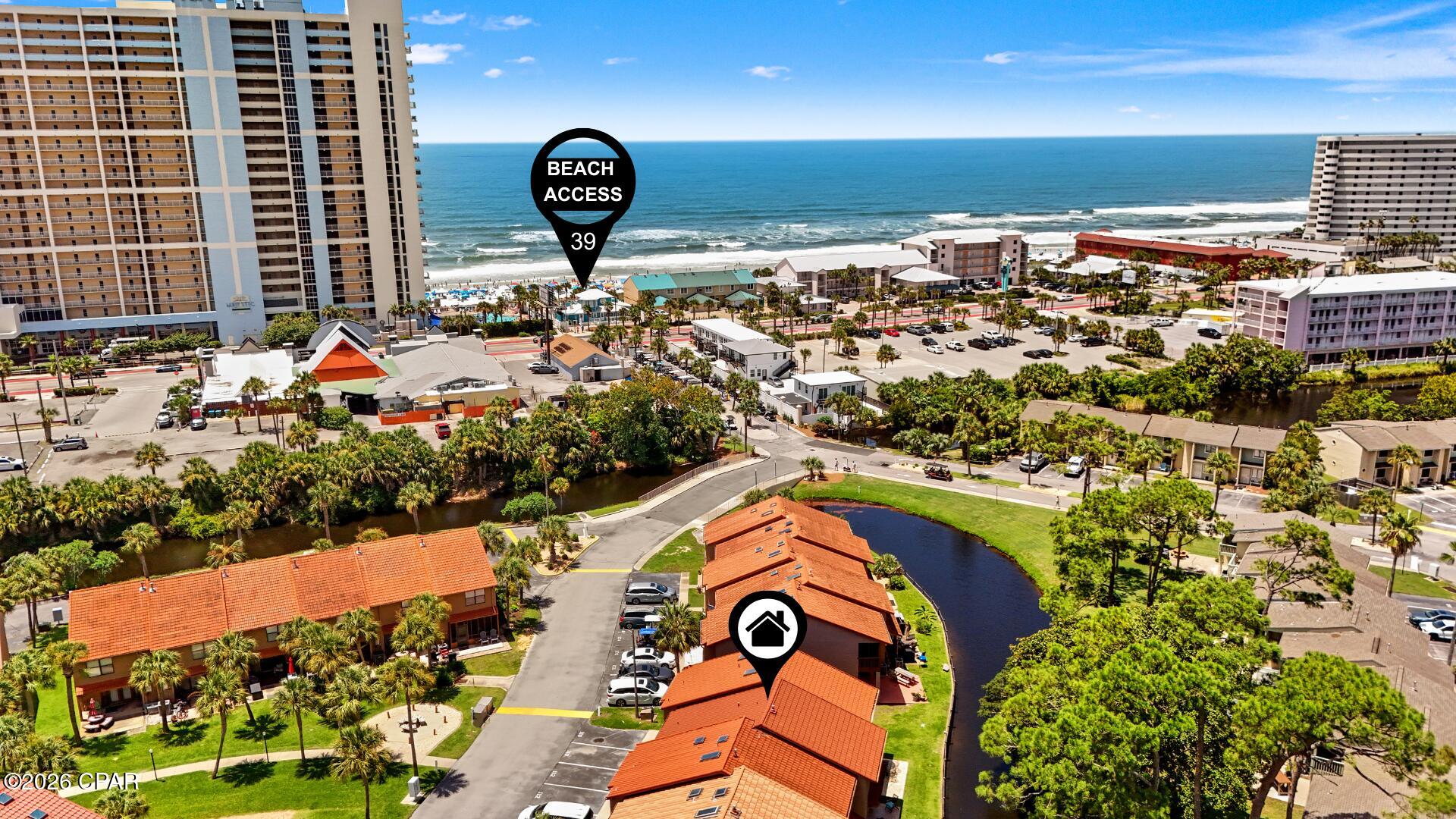 This is why everyone wants an Island unit. Waterfront, 1,500 sq ft, just a 2-minute walk to the beach, and a brand-new 2026 Metal Roof, HVAC and Water Heater all installed this year! Come see why! Search on YouTube ''Gulf Highlands Beach Resort Island Unit 112'' for video tour.
Welcome to this beautifully maintained waterfront townhome, perfectly positioned directly across from the community's largest pool and just a short stroll to the sugar-white sand. Used primarily as a second home and now a full-time residence, this property has been well cared for and is move-in ready.
Enjoy peace of mind with a brand-new metal roof installed this year, a $20,000 improvement. Inside, you'll find a beautifully updated kitchen featuring quartz countertops, solid wood cabinetry, an accent backsplash, and an open-concept layout that's perfect for entertaining or relaxing after a day at the beach.
Step outside to your back patio and take in the peaceful canal views, beautiful sunsets, and the sounds of nature while grilling fresh Florida seafood. It's the perfect setting to unwind after a day in the sun.
Island units are the largest and newest townhomes in the community, offering approximately 1,500 square feet of living space with an open floor plan that feels more like a home than a typical beach condo.
Offered furnished and rental-ready, this property is ideal as a primary residence, vacation home, or investment property. Additional highlights include two assigned parking spaces directly in front of the unit, VA and FHA financing eligibility, and an unbeatable location just steps from the largest pool and only a 2-minute walk to the beach.
If you've been waiting for a waterfront Island unit, this is one you won't want to miss. Schedule your private showing today. LOW HOA fees include: 11 pools(5 heated), pickleball, shuffleboards, gulf-front restaurant & pool, mini golf, exercise room, tennis courts, playground, WIFI, pest control, termite bond, trash, ground keeping, property patrol, gated community and more.