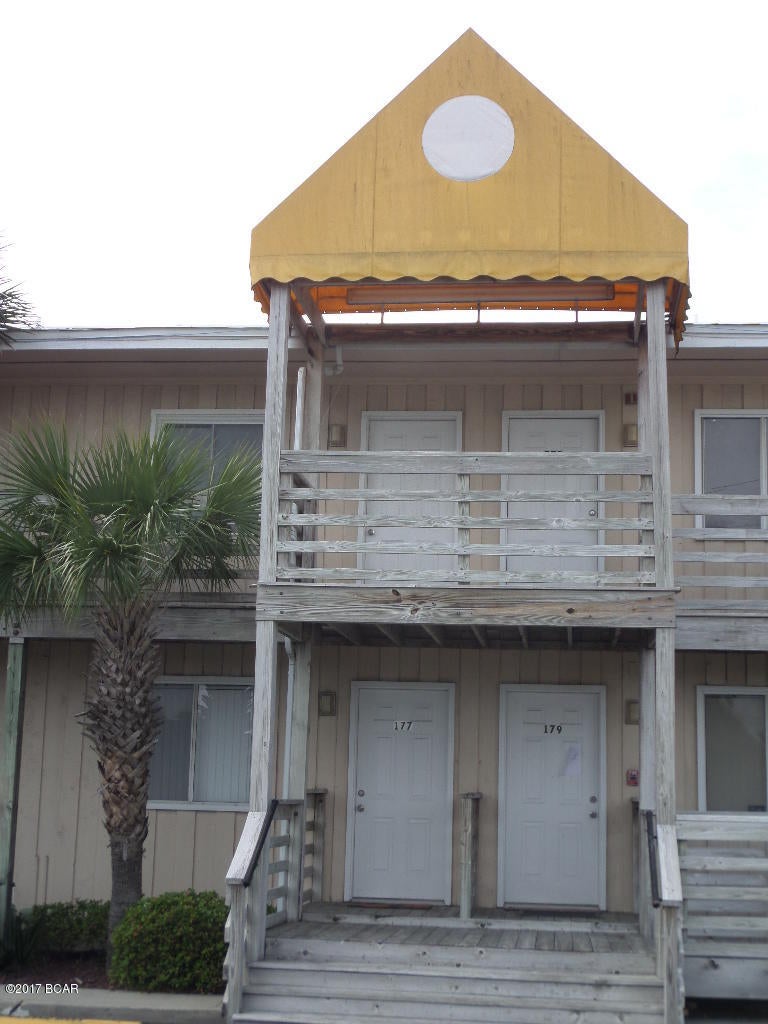 Wonderful waterfront remodeled efficiency-like Condo. Located on the second floor. This unit has is completely furnished and has a futon bed as well as a Murphy bed. Convenient to restaurants, shopping, FSU campus & Gulf Coast college. Just minutes away from Panama City Beach! Breath-taking sunsets over looking the bay. W/S/G, pest control included.  No Pets Permitted per HOA Rules. Tenant is responsible for Electric Service.