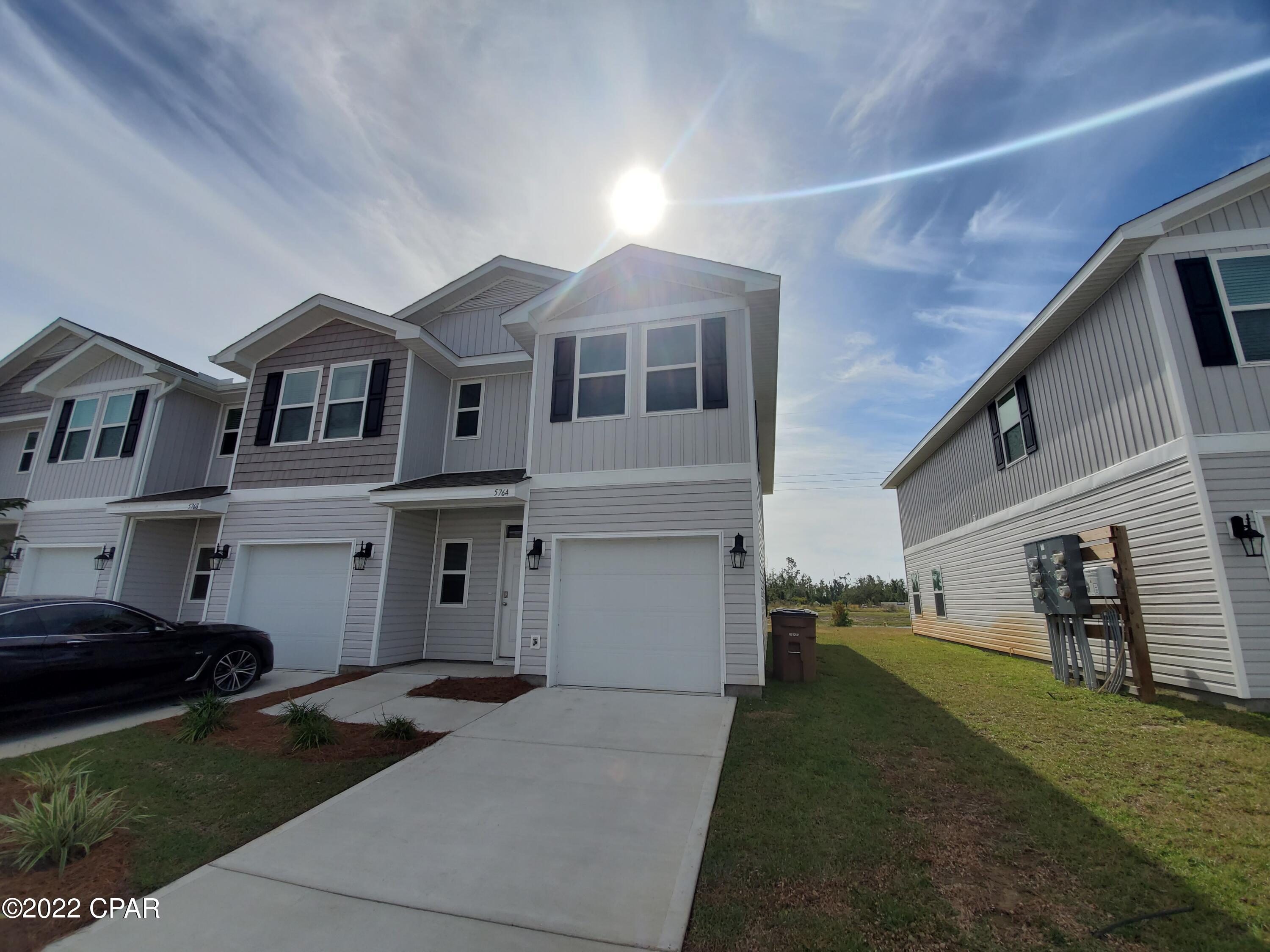 For rent! A new construction town home with 3 BR, 2.5 BA fully furnished in the heart of Callaway is available for immediate occupancy. The property includes all furniture as pictured and includes a washer/dryer along with all kitchen appliances. This makes for a great corporate rental or primary residence. TAFB is just a 10 minute drive and you're surrounded by grocery, Starbucks, restaurants, etc. The town home features vinyl plank flooring downstairs in the living space with an open concept great for entertaining. The kitchen overlooks the living/dining room and includes ample cabinet and counter space for cooking. Half bath downstairs; Upstairs is a master suite w/ queen bed, BA w/ large shower and double vanities. Two additional furnished bedrooms and shared BA. 1 car garage *No Pets.