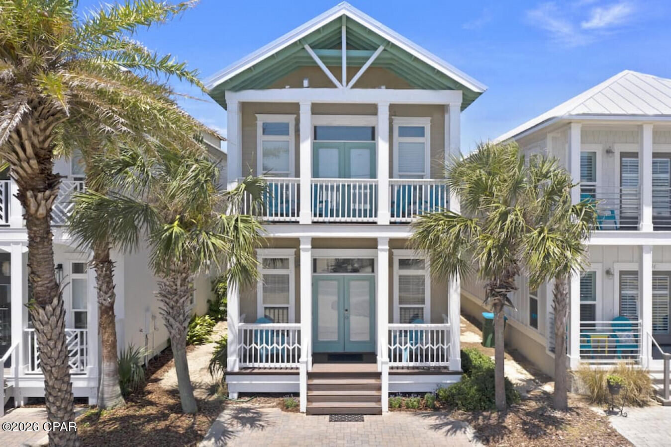 PRICED TO SELL! This home offers OCEAN VIEWS and EASY BEACH ACCESS, making it appealing as a PERSONAL GETAWAY and a STRONG-PERFORMING INVESTMENT. This 4-bedroom, 3-bathroom beach house was built in 2016 and offers approximately 1,962 square feet of living space on the quiet west end of Panama City Beach, DIRECTLY ACROSS THE STREET FROM PUBLIC BEACH ACCESS 95. 

This property combines solid numbers with a desirable west-end setting. GROSS RENTAL INCOME last year was $73,000; current year is $86,000; expecting $90,000 for 2026!  CURRENT PROJECTION $105,000+ for 2027. All furnishings convey for this TURNKEY VACATION RENTAL! 

The consistent upward trend in bookings reflects GROWING DEMAND for quality homes in this part of the beach. The LOCATION ADDS REAL VALUE. Situated on the far west end of Panama City Beach, the home sits just minutes from Inlet Beach and the start of Scenic Highway 30A. This stretch offers a quieter atmosphere than the central tourist areas while still providing quick access to 30A's upscale communities and amenities. Ongoing improvements to multi-use paths and sidewalks are steadily enhancing connectivity throughout the area. Nearby Lake Powell, one of the largest coastal dune lakes in the region, adds another layer of outdoor appeal with opportunities for kayaking and time on the water.

Publix, Aldi, Dunkin, and a 24/7 gym are all within walking distance, along with other shops at Carrillon Beach Center.

Just 7.8 miles west is Pier Park (shops and restaurants, pier fishing, parades, and concerts, arcade, skywheel), and Pirates Voyage Dinner Show. Shipwreck Water Park is also a nearby local attraction. 

New Roof in 2021
Please let us know if you have any questions!

All information is believed accurate but is not guaranteed and should be independently verified by the buyer or buyer's agent. Rental income figures, projections, and performance data are estimates based on available records and are subject to change. Furnishings shown in photographs may differ from current contents -- the living room couch has been upgraded since some photos were taken. Buyers are encouraged to confirm all material details, including property condition, income history, and inclusions, through their own due diligence