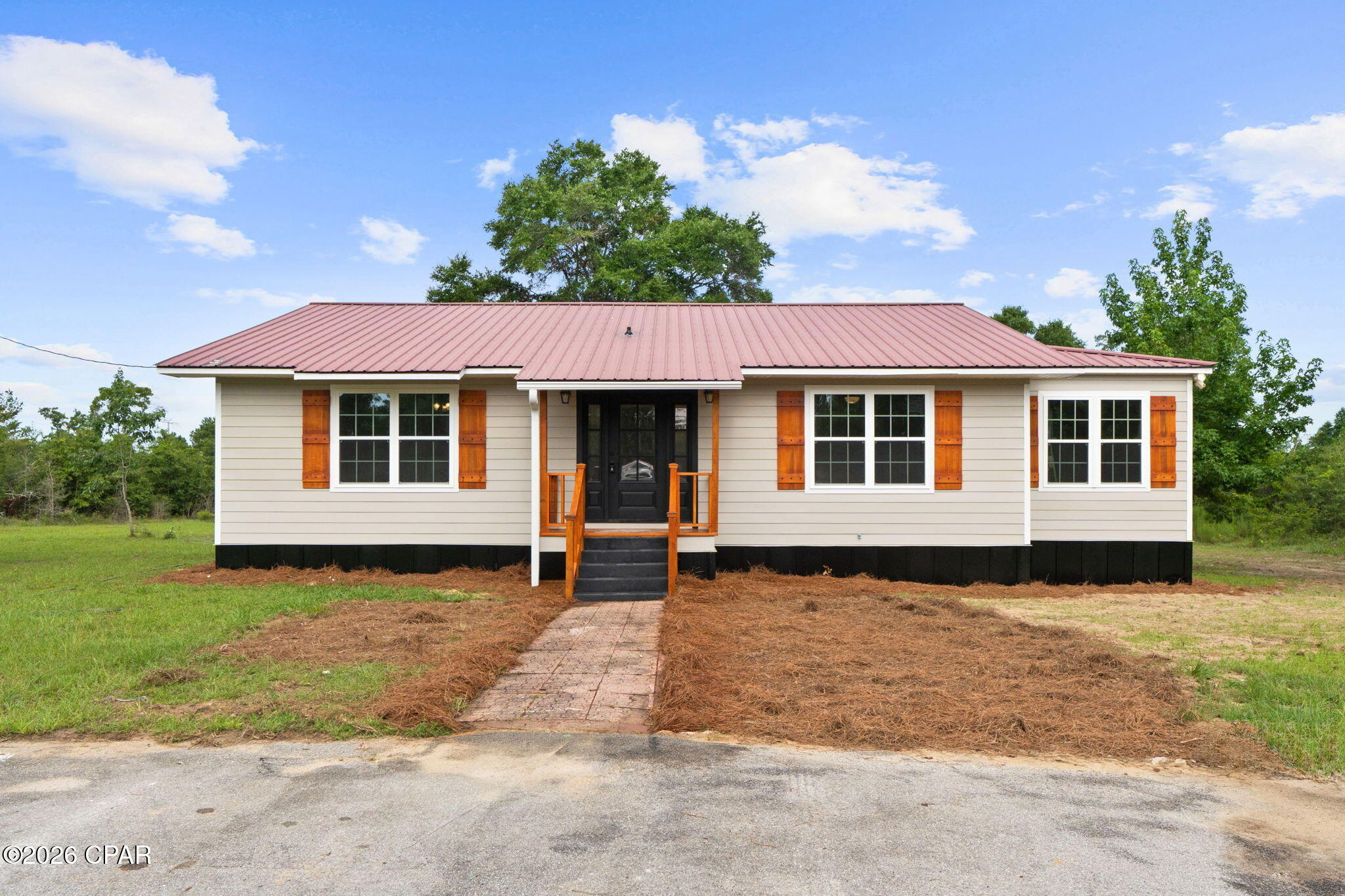 Escape the hustle and discover your own private retreat! Nestled on 1.4 secluded acres along a quiet country road, this beautifully remodeled 3-bedroom, 2.5-bath home offers the perfect blend of modern updates and peaceful living. Inside, you'll find a stunning kitchen featuring brand-new stainless steel appliances, gorgeous granite countertops, and stylish finishes throughout. Enjoy year-round comfort with a new HVAC system, while the home's spacious layout provides plenty of room for everyday living. One of the standout features is the incredible oversized basement, offering endless possibilities as a fourth bedroom, game room, home gym, media room, workshop, or additional living space that can also double as a storm shelter. Outside, the expansive 1.4-acre property provides abundant room for entertaining, gardening, recreational vehicles, or simply enjoying the privacy of country living. A storage shed adds even more convenience for tools and outdoor equipment. A brand new well has been installed as well. If you've been searching for a move-in-ready home with modern upgrades, exceptional space, and the tranquility of a country setting, this one is a must-see!

This home is a part of the Compass Lakes Area. While not required, you may be able to pay a small yearly due and have access to the amenities at McCormick Lake and Compass Lake that includes a pool, clubhouses, beach/ recreation areas, boat ramps, and others.