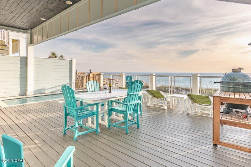 New Beach House with 7 Bedrooms, Sea Turtle'' is one of the latest homes built and was finished in Sept 2018.   It sits directly on the East End of Panama City Beach and is located around popular attractions, good eats, and nightlife. This new, luxury home features a private heated* pool, a beach walkover, an ocean view master suite, outdoor lounge space, and everything else you can think of to make your beach getaway beyond comparable. Over 4000 square foot of living space and 1000 square foot of balconies, featuring beautiful views and lots of amenities.  Already on Rental and booking for 2019 are over 300K.