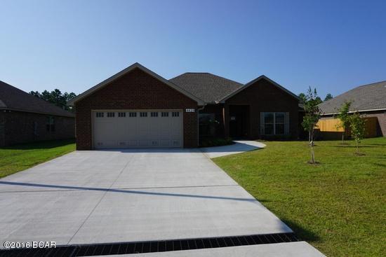 This Fine Built Home by locally renowned builder is 4 bedroom 3 bath all brick home with lots of upgrades. Home offers master bath with his & hers double shower with rain maker (3 heads)and shower seats on both ends and very large walk in closet. The kitchen is a dream with all wood cabinets, solid surface countertops, and stainless steel appliances. There are cabinets in the laundry room. Living room with and electric fire place and crown molding. Home comes with a security system and generator ready electrical outlet with cord. Outdoors there is an enclosed screen patio, outside shower and sprinkler system. Home is built to 140 MPH wind code. Located at Bylsma Manor Estates with many homes already built and waiting for you to tour today. Ask about No Money Down & No Closing Cost If important measurements should be verified.