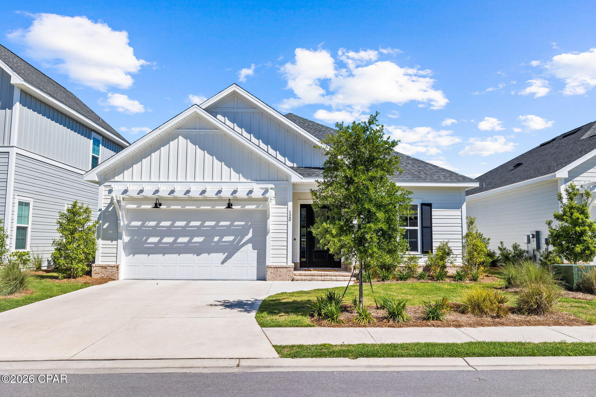 A newer home, an enviable Watersound Origins address, and a lifestyle that extends well beyond your front door. Built in 2023, this 4BR/2.5BA home offers the ease of a newer residence with the advantage of being in an established community - so you can enjoy the home and everything around it now, without waiting on a new build.

The Huff Homes ''Brigette'' floor plan was designed for the way people live today, with a bright, open layout connecting the kitchen, dining, and living spaces. 10' ceilings and 8' interior doors enhance the sense of space, while LVP flooring throughout the main living areas offers a clean, contemporary look that is easy to maintain. Tile flooring in the bathrooms adds durability and style, while quality finishes throughout complete the home's polished look.

At the heart of the home, the kitchen brings both style and function with a generous center island, quartz countertops, stainless steel appliances, subway tile backsplash, and a dedicated pantry. The primary suite offers a private retreat with dual vanities, a frameless glass walk-in shower, and a walk-in closet. A dedicated laundry room adds everyday convenience.

Outside, the screened porch creates an easy transition to the fenced backyard, giving you a comfortable place to enjoy the outdoors. The two-car garage provides ample room for vehicles, a golf cart, and additional storage.

Beyond the home itself, Watersound Origins offers a lifestyle that is hard to replicate. Lawn maintenance is included, while residents have access to an exceptional collection of amenities including the Village Commons pool, fitness center and clubhouse, tennis, pickleball, basketball, walking and biking trails, unlimited golf, green space, and dock access to Lake Powell. Watersound Origins Town Center is close by for Publix, dining, healthcare, personal services, farmers markets, and community events.

For those who want to take the Watersound lifestyle even further, Origins homeowners have the opportunity to upgrade to Watersound Club membership, opening access to an expanded collection of private amenities and experiences, including the Watersound Beach Club, Camp Creek Golf Club, award-winning golf, tennis, pools, wellness offerings, and more.

Here, the appeal is not simply the home itself. It is the combination of newer construction, thoughtful design, exceptional community amenities, and a location that puts the best of Inlet Beach within easy reach. The best way to appreciate this home is to see it for yourself - schedule your private showing today.