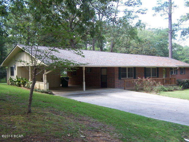 Located in one of the best parts of town, about in the middle of Chipola College and Jackson Hospital, little traffic, very quiet and all on 1.48 acres in the City. The home is brick, had roof replaced a few years ago along with the Heating and cooling unit, double pane windows and gas fireplace in the family room. The home is in good shape. Everybody ask and yes there is hardwood flooring under most of the carpet.