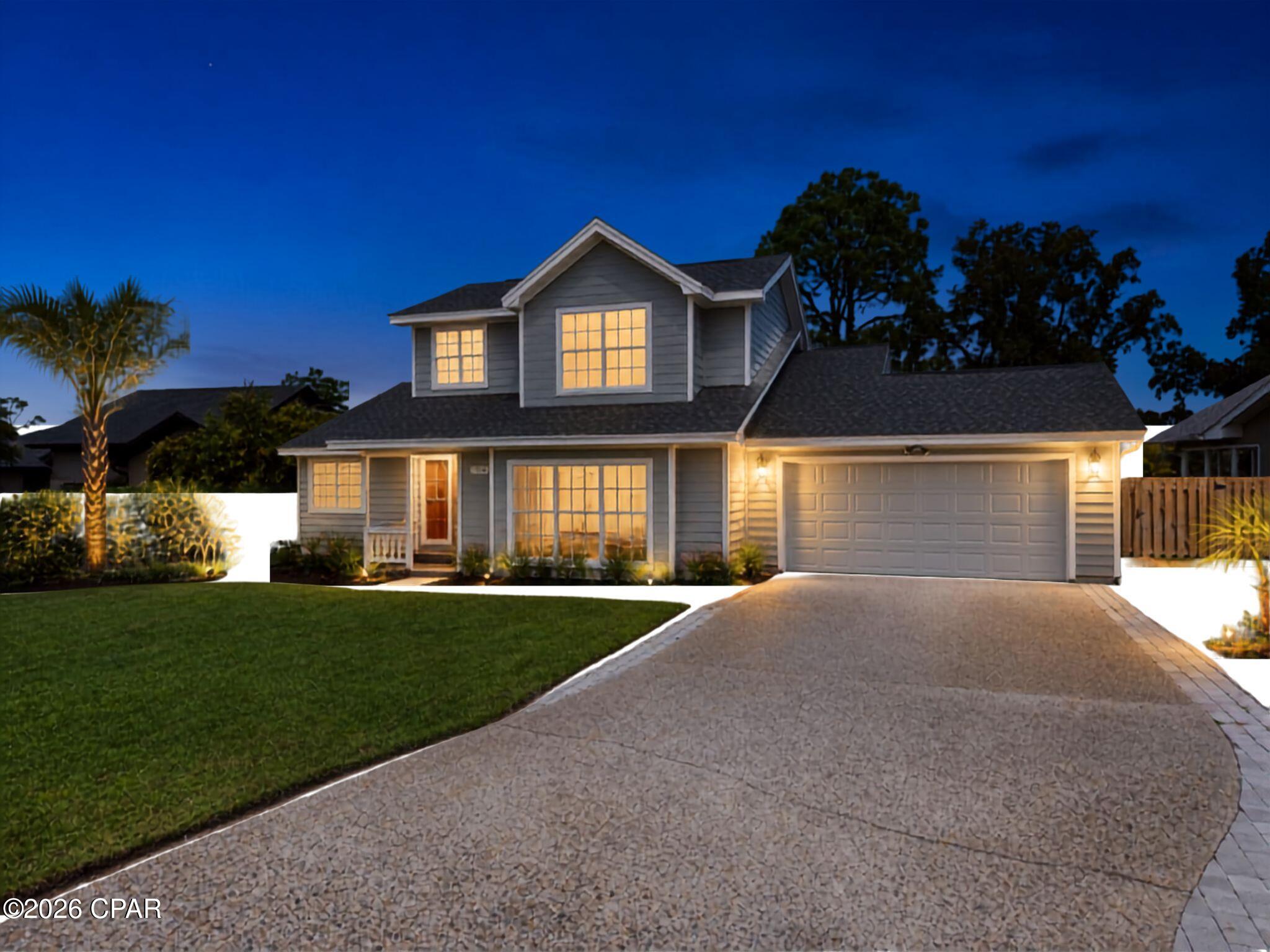 Welcome to Bay Point, one of Panama City Beach's highly desirable gated communities. This spacious 3-bedroom, 3-bathroom home offers approximately 2,931 square feet of living space and a wonderful combination of comfort, privacy, and convenience.Enjoy the added peace of mind of a guard-gated community, along with a beautiful fenced backyard offering plenty of space for outdoor entertaining, pets, or relaxing in the Florida sunshine.Ideally located near the beaches, Naval Support Activity Panama City, shopping, dining, and entertainment, this home provides convenient access to everything Panama City Beach has to offer. Don't miss the opportunity to own a spacious home in the sought-after Bay Point community. Schedule your private showing today!