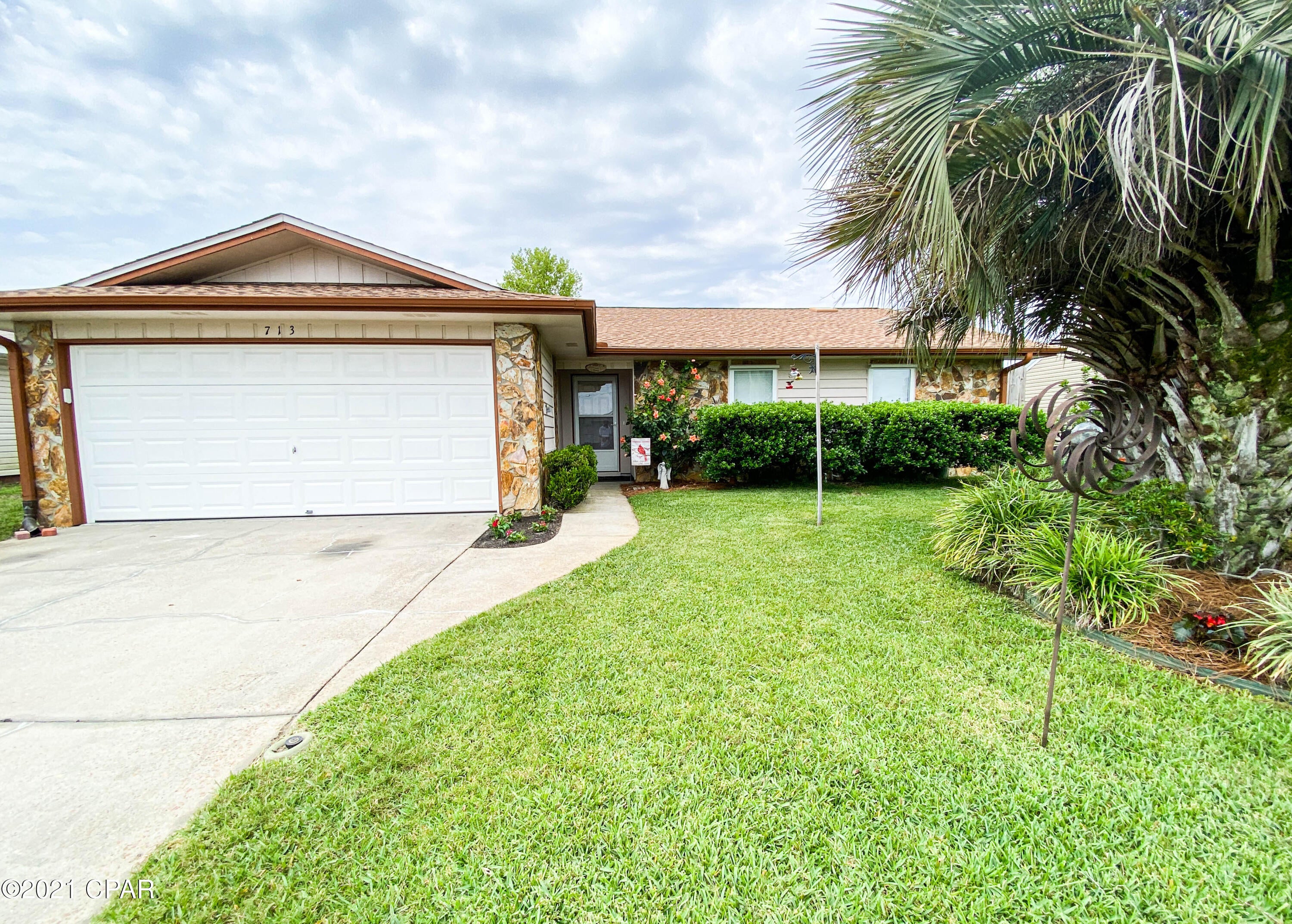 Don't miss this wonderful move-in-ready home located in a great neighborhood very close to Tyndall Air Force Base.  Bonus whole home generator and hurricane windows!!! This 3 bed 2 bath home is spacious with recent upgrades.  A bonus room has been built on, which the seller uses as a place for a pool table.  A large office space is located just off of the bonus room.  Both the guest bathroom and the master bathroom have been remodeled and updated.  This home also has custom hurricane shutters, a large 10 x 12 shed a whole house generator and more!  Call your favorite Realtor today and get your own tour set up...this home will not last long.