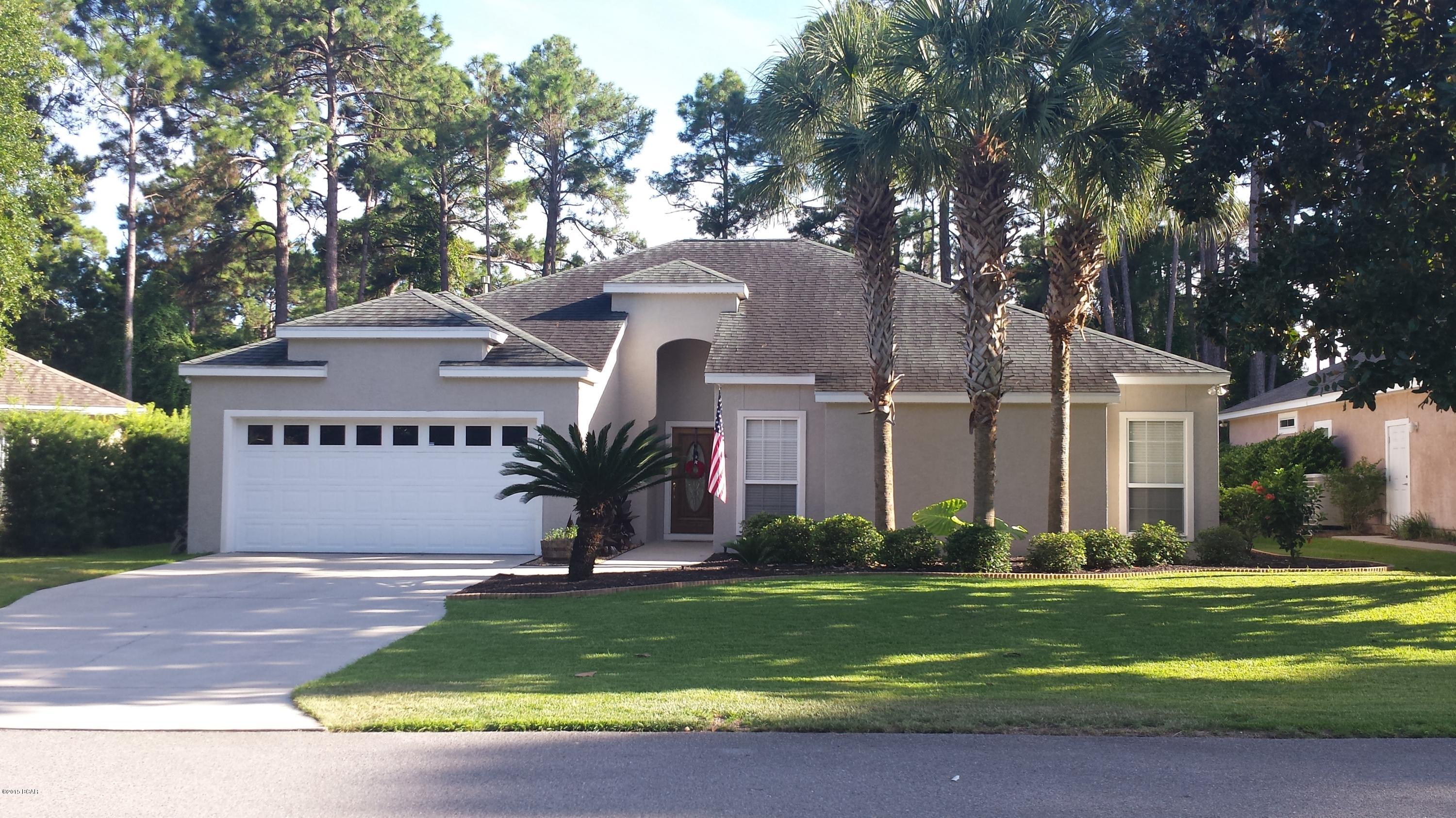Lovely Magnolia Point home, well-maintained 3 bedroom, 2 bath home on quiet, secluded street. Nice flooring and ultra-quiet Bosch dishwasher. Huge walk-in closet in the master bedroom measuring 13' x 6'. Master bath has separate water closet, large jetted tub, and walk-in shower with a large, built-in seat. The home has a gas fireplace & water heater. The 2 car garage includes an over-sized closet as well as a 4x8 storage shelf hanging from the ceiling to provide extra storage. Lawn service also including exterior  bug &  weed control . The home is part of an HOA- tenants must use Mr. Trash. Tenants are responsible for water for the sprinkler system. 1 SMALL DOG ONLY-PET MUST BE APPROVED BY OWNER- This is a must see- Tenant occupied please make appointment.