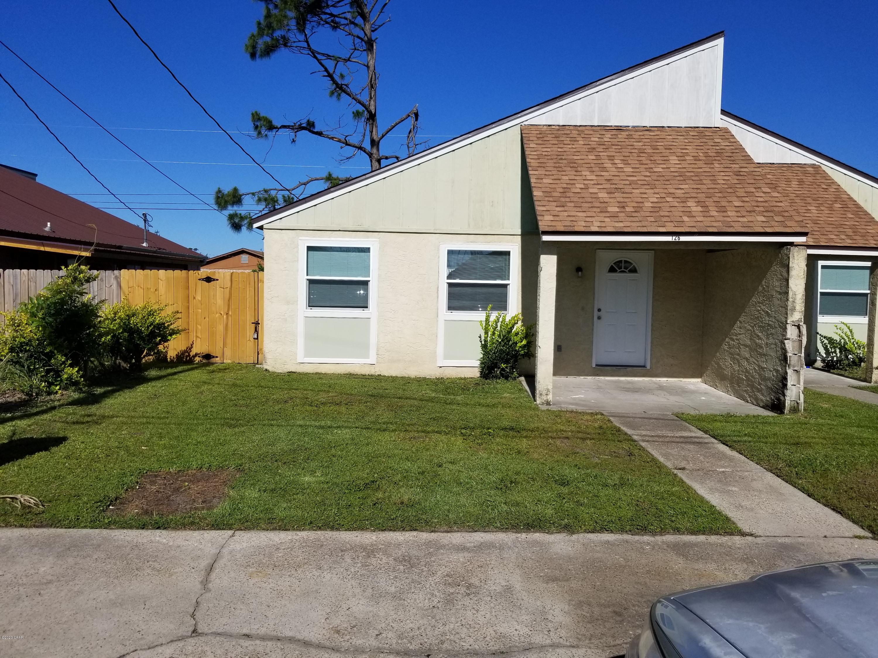 This is a newly rebuilt duplex located very close to Tyndall AFB. This 3 bedroom 2 bath has new sheet rock , ceiling fans, appliances, and brand new kitchen. It has a large fenced in back yard and pet friendly. Move in ready.