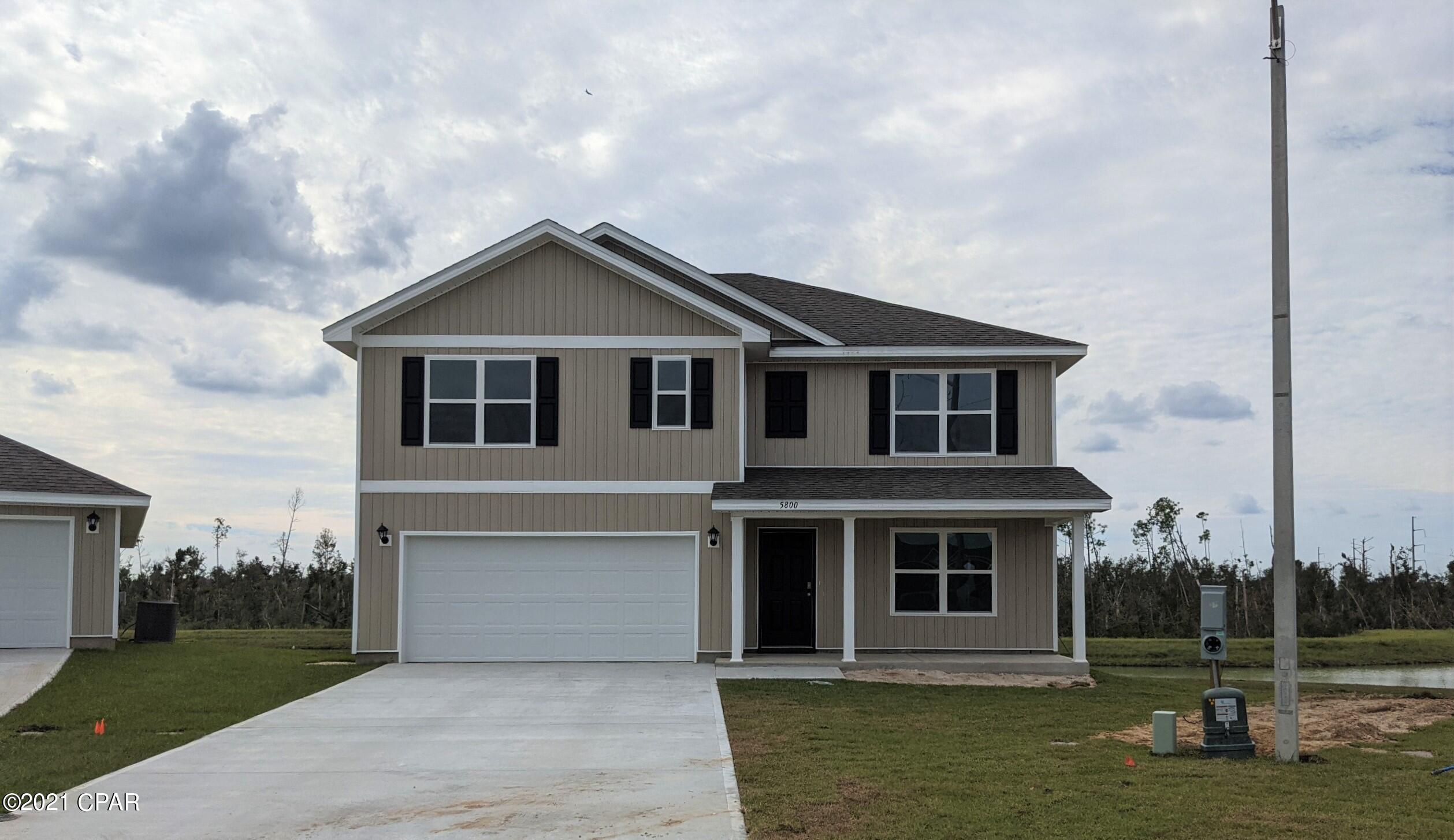 UP TO $10,000 TOWARDS CLOSING COSTS! Must have a contract executed by 09/05/2021 and close by 09/27/2021 using DHI Mortgage. The Hayden floorplan is a five-bedroom, three bath, two car garage home. As you enter through the foyer, you will find a large open living space joined by a gorgeous dining and kitchen area with Whirlpool stainless steel appliances. Bedroom 1 is located on the second floor of the home and features a bath with a garden tub, separate shower, dual vanity sinks and large walk in closet. Standard features of this home also include; vinyl flooring throughout, carpet on the stairs, hallways, and bedrooms, laminate countertops, and traditional 8' ceilings.