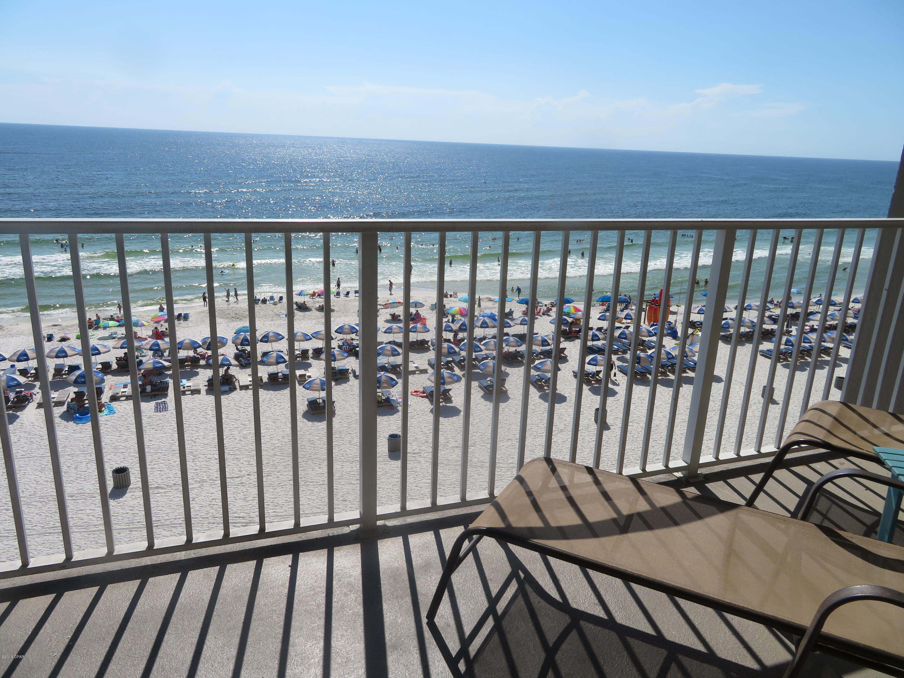 This beautiful gulf front Tidewater condo is perfect to enjoy the beach with your family and also rent it out while you're not here.  The owners report that the past few years it grossed over $36,000!  And it comes with bookings in place so you're guaranteed money already.  The condo is nicely decorated and ready to enjoy.  It has tile floors throughout, granite counters, crown molding & more.   It sleeps 8 easily with the bunk room and sleeper sofa making it desirable for large families. And having 3 full bathrooms is a rarity you will certainly appreciate.  It is located on the 4th floor which is a premium and hard to find.  No need to wait on the elevators here.  The condo even comes with a large exterior storage closet which most don't include.  You'll definitely want to see this one!