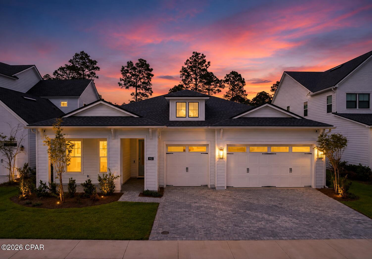 NEW BUYER INCENTIVE! Seller offering $5,000 toward buyer's closing costs or an interest rate buy down with an acceptable offer.

Welcome to Breakwater, one of Panama City Beach's premier gated communities, where resort style amenities, modern design, and everyday convenience come together. This exceptional Grayton floor plan features over $100,000 in Toll Brothers builder upgrades and is situated on one of the community's most desirable homesites, backing to protected land that is restricted from future development, providing a rare sense of privacy and a backyard view that will remain preserved.

This beautifully maintained 4 bedroom, 3.5 bath home features soaring ceilings, an open concept layout, a spacious 3 car garage, and a backyard with plenty of room to create your own private oasis, including space for a future pool.

Filled with natural light, the spacious kitchen and living area create the perfect place for entertaining, gathering with family, and enjoying everyday life. Thoughtfully upgraded with over $100,000 in Toll Brothers builder upgrades, this home features a luxury KitchenAid appliance package with a gas cooktop and double wall ovens, premium quartz countertops, an expanded kitchen island, wide plank hardwood flooring throughout most of the home, tray ceilings, a dedicated office, spa inspired primary suite, and an impressive 12 foot stacking sliding glass door that seamlessly blends indoor and outdoor living. A complete builder upgrade summary is available in the MLS documents.

The spa inspired primary suite features a freestanding soaking tub, oversized walk in shower with frameless glass, rain shower head, designer tile, and luxury finishes throughout, creating the perfect place to unwind.

What truly sets this Panama City Beach home apart is the lifestyle. Breakwater residents enjoy a gated entrance, resort style pool, pickleball courts, tennis courts, fitness center, clubhouse, and playground, all designed to make everyday living feel a little more like a getaway.

Conveniently located just minutes from Pier Park, the white sand beaches of the Emerald Coast, Northwest Florida Beaches International Airport, shopping, dining, and entertainment, this home offers the perfect combination of luxury, convenience, and coastal living.

Where everyday living feels like a getaway!