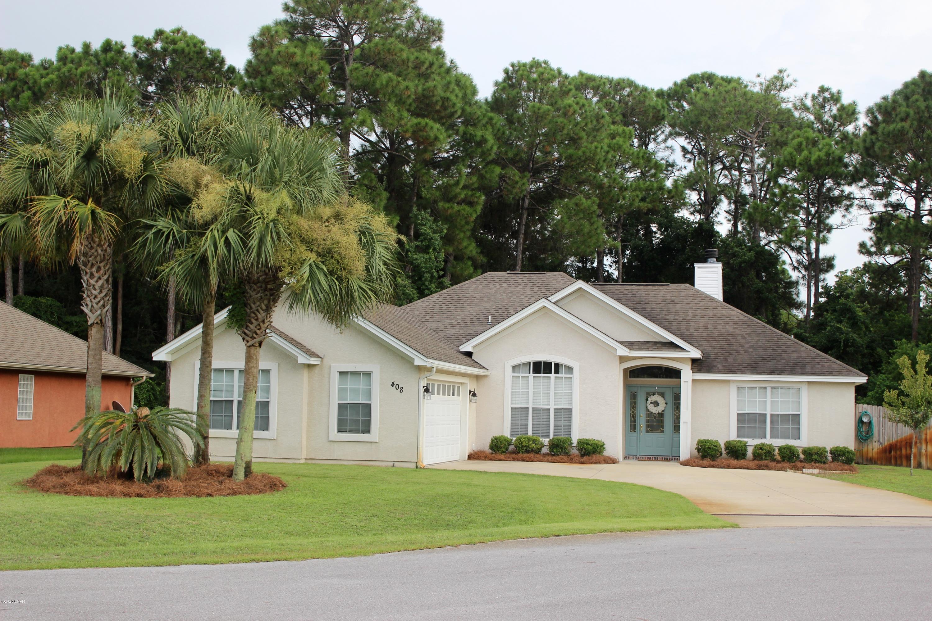 12 month lease terms/Availabl July 15th. Beautiful ranch featuring a lush lawn, fenced yard and great space located in a cul-de-sac in Hidden Pines subdivision. High ceilings and open floor plan make this home feel wide open and spacious. Split floor plan with the master bedroom on one side and additional bedrooms on the opposite side. The master bathroom has an ensuite with double vanity, separate shower, soaker bath and large walk-in closet (9.6' x 10'). Bonus office space off the large garage with built in storage. Beautifully manicured backyard with lawn, fire pit and landscaping backs up to conservation easement. Small Pets may be Accepted and additional monthly Pet Fee & Rent will be required.