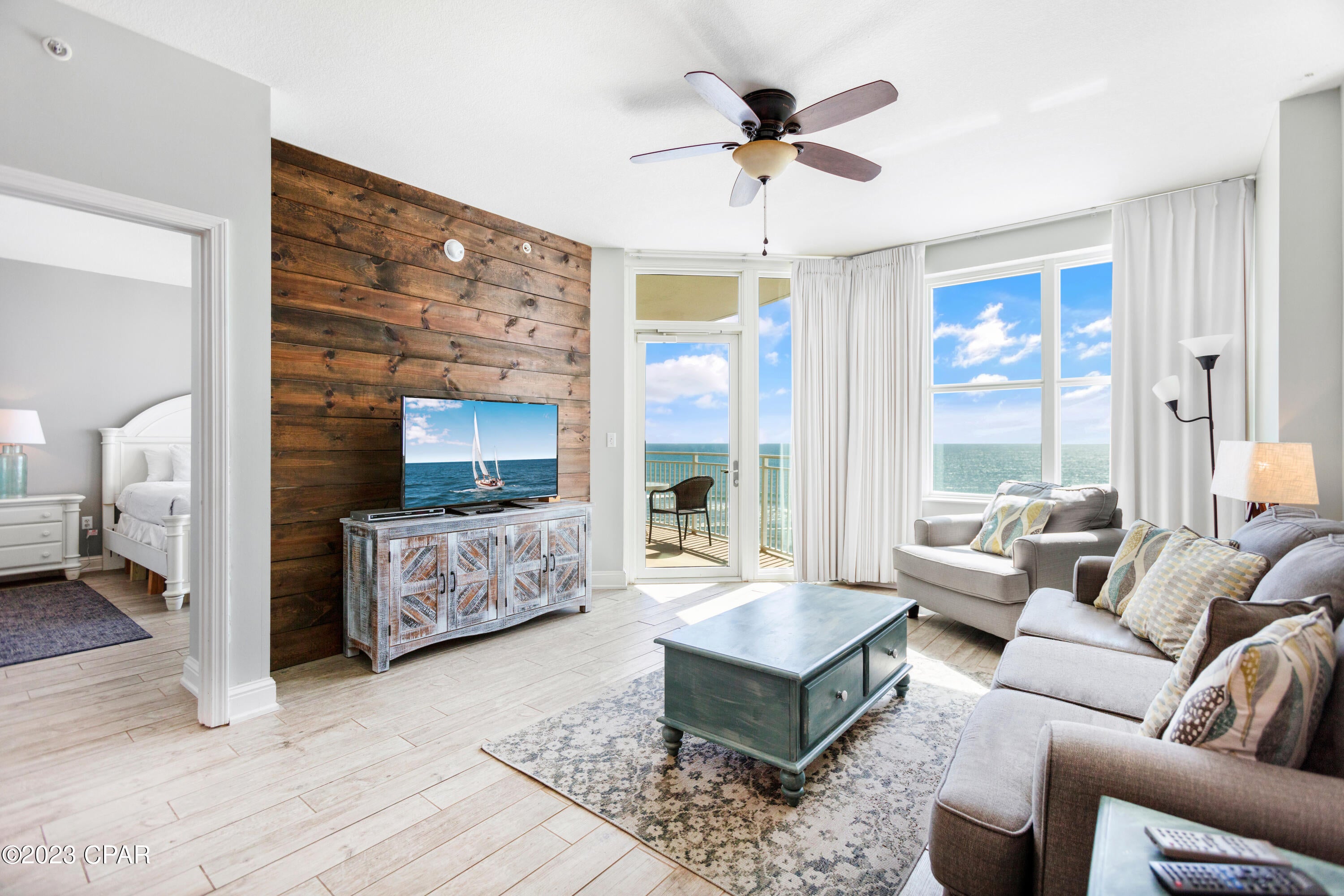 AQUA 1110 is one of the highest in demand across PCB and the Gulf Coast! West facing balcony, spectacular sunsets and excellent rental income potentially averaging between 50K and 65K! 1 Bedroom, 2 Bath, Bunkroom Area w/ 2 Twin Beds and Queen Sleeper Sofa. Primary King Suite has direct sliding glass door access to a spacious balcony with the most spectacular views of the Sparkling Emerald Coastline, Bunk Room Area is like having a 2nd bedroom and the living area has a Queen sleeper! Exquisite interior spaces include an Oceanfront, Owner's Suite with w/ garden tub, glass enclosed shower and double vanity, Bunk Room area w/ bath/shower combo and single vanity, spacious kitchen w/ granite countertops, refrigerator, oven/range, microwave and washer/dryer AQUA 1110 is market strong and well appointed to drive the highest ROI!

Aqua is in the middle of a Goldmine at Pier Park and nothing compares to this opportunity across the Gulf Coast!

PCB has been defined as No. 2 ''Emerging Destination'' in the world and Expedia just released 1st quarter reports showing PCB #2 in the Top 10 destinations on Vrbo!

1 Bedroom, 2 Bath w/ Primary King Bedroom on Water with top to bottom wall of glass and sliding glass door to take in the Gulf Coast Views every second! There is nothing that will compare waking up with the views and sounds of the Ocean from this Owner's Suite! Bunk Room area with Twin over Twin Plus 1 Queen Sleeper Sofa.  Sleeps 6! Most perfect sunset views and closet you can get to a 2 bedroom at 1 bedroom price!

Connect to the magic of the gulf and fulfill your beach front vacation dreams in this Luxury AQUA 1110 condominium!

AQUA commands one of the most enchanting views on the gulf coast as this beautiful property rises above the white sands of Panama City Beach to the vibrant blue of the Gulf Coast sky. Sandy white beaches and blue-green crystalline waters stretch as far as the eye can see. Experience the poolside café, the whirlpool spa and the majestic beachside terrace of pools, fountains and water gardens - Aqua is your ultimate Gulf-front vista, all the beauty of resort living and all the comfort of home.

Vacation pleasures abound as there is championship golf, fine restaurants, spectacular shopping, sport fishing, scuba diving, parasailing and amusement parks...or just make new tracks in the sand. Whatever you choose, AQUA is both your enchanting host and your luxurious sanctuary. While at Aqua you can enjoy on-site pampering services such as our Aromatherapy Steam Room, Fitness Center, supervised Kid's Club during peak vacation seasons, Poolside Party, Meeting and Media Room, an Event Center and more.

Entertainment Highlight:
AQUA is located 10 minutes from the Northwest Florida Beaches International Airport and just a pleasant stroll away from PIER PARK, a 240-acre high-energy entertainment, dining and retail wonder for the whole family. Pier Park is a unique open-air regional retail environment providing shopping, entertainment, and dining experiences.

Ride the Waves of Luxury Living! AQUA 1110 is a contemporary coastal classic with a touch of modern beach elegance! Your Dream and Drop of Heaven on the Gulf Coast awaits you!