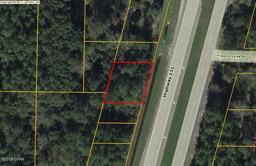 Lot has approx. 100 ft. of frontage on Hwy 231.  Listed as residential but might work as a commercial site.  Seller has no survey so buyer should confirm all important information.
