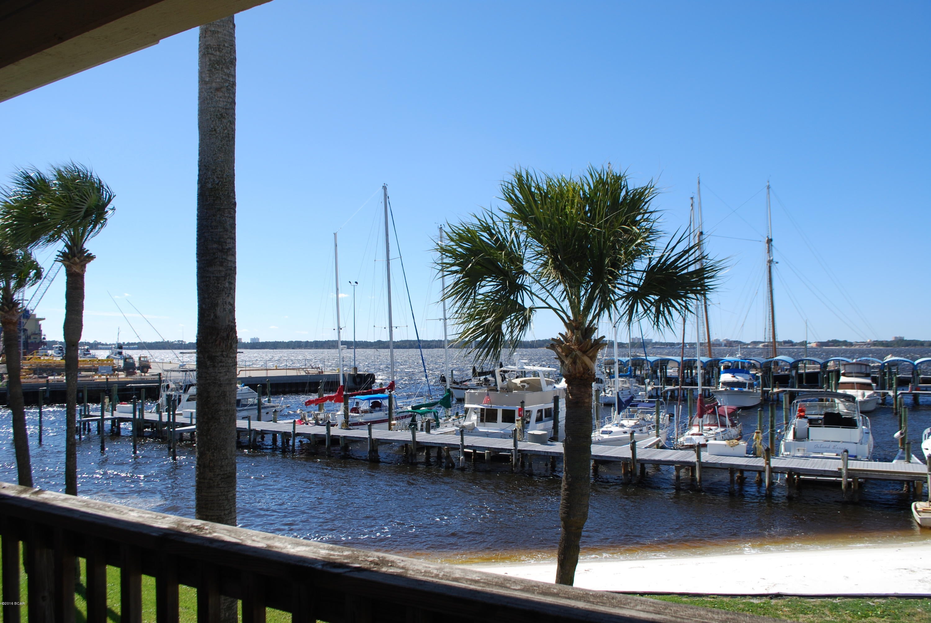 Second floor bay front condo with open air balcony to enjoy awesome sunset views! Unit features one bedroom and one bath. Convenient to FSU, Gulf Coast State College, restaurants and the beach. Enjoy fishing on the bay or sitting by the pool. Park your boat at Sun Harbor Marina, just outside the unit and have close access anytime to navigate St. Andrews Bay or the Gulf!