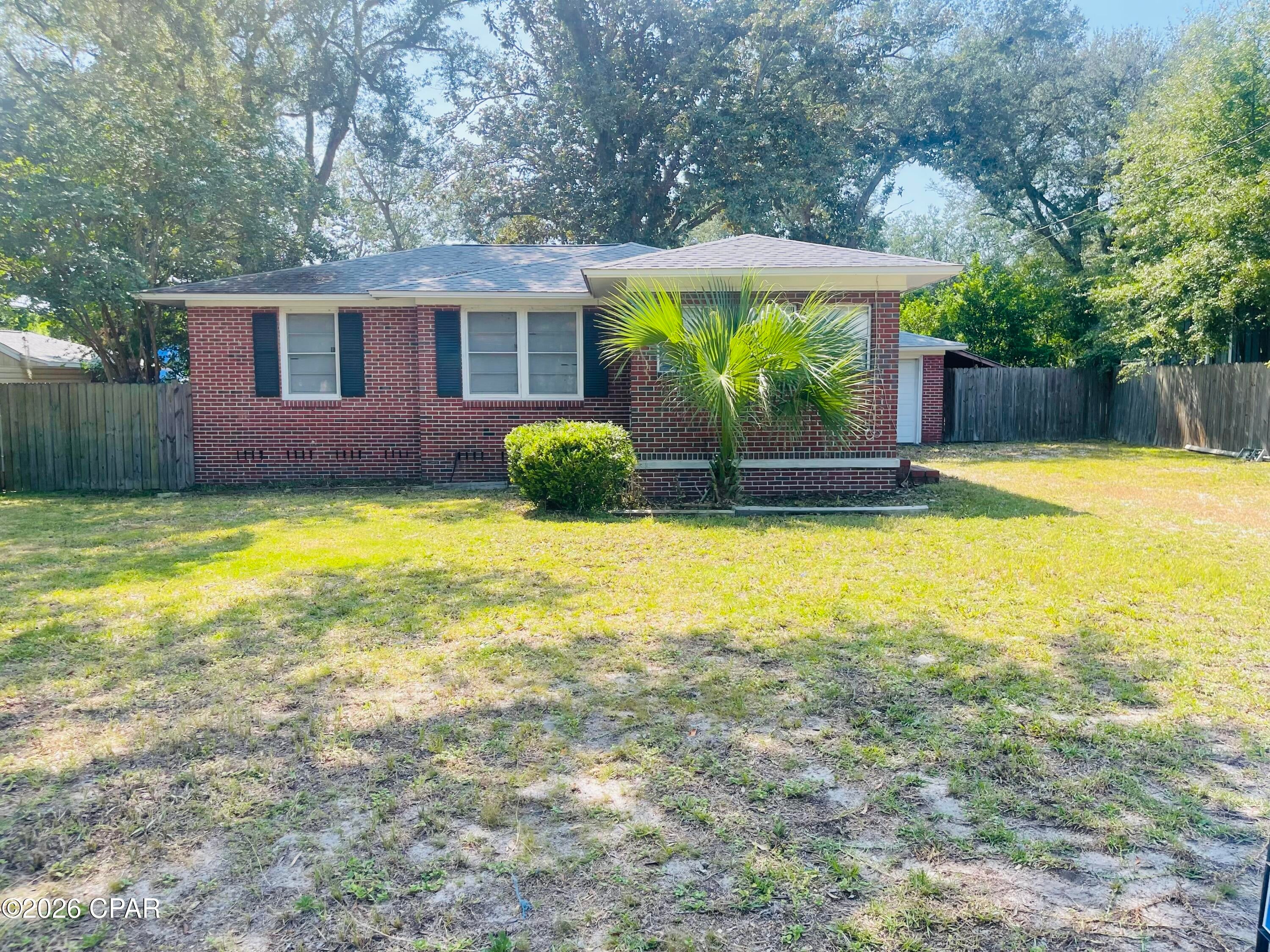 RARE 2.99% ASSUMABLE VA LOAN available to qualified buyers.

Welcome to this classic brick home in the Cove, filled with natural light, hardwood floors, and the timeless appeal that makes this neighborhood so special.

- Classic brick home 
 
- Hardwood floors

- Large lot, partially fenced

- Rear alley access for convenient boat parking and storage

- Single car garage with additional storage 

- No HOA

- Bright, airy interior filled with natural light

- Minutes from historic downtown Panama City with dining, shopping and         local events

With its blend of space, location, and timeless appeal, this Cove home offers a rare opportunity to enjoy one of Panama City's most desirable neighborhoods.