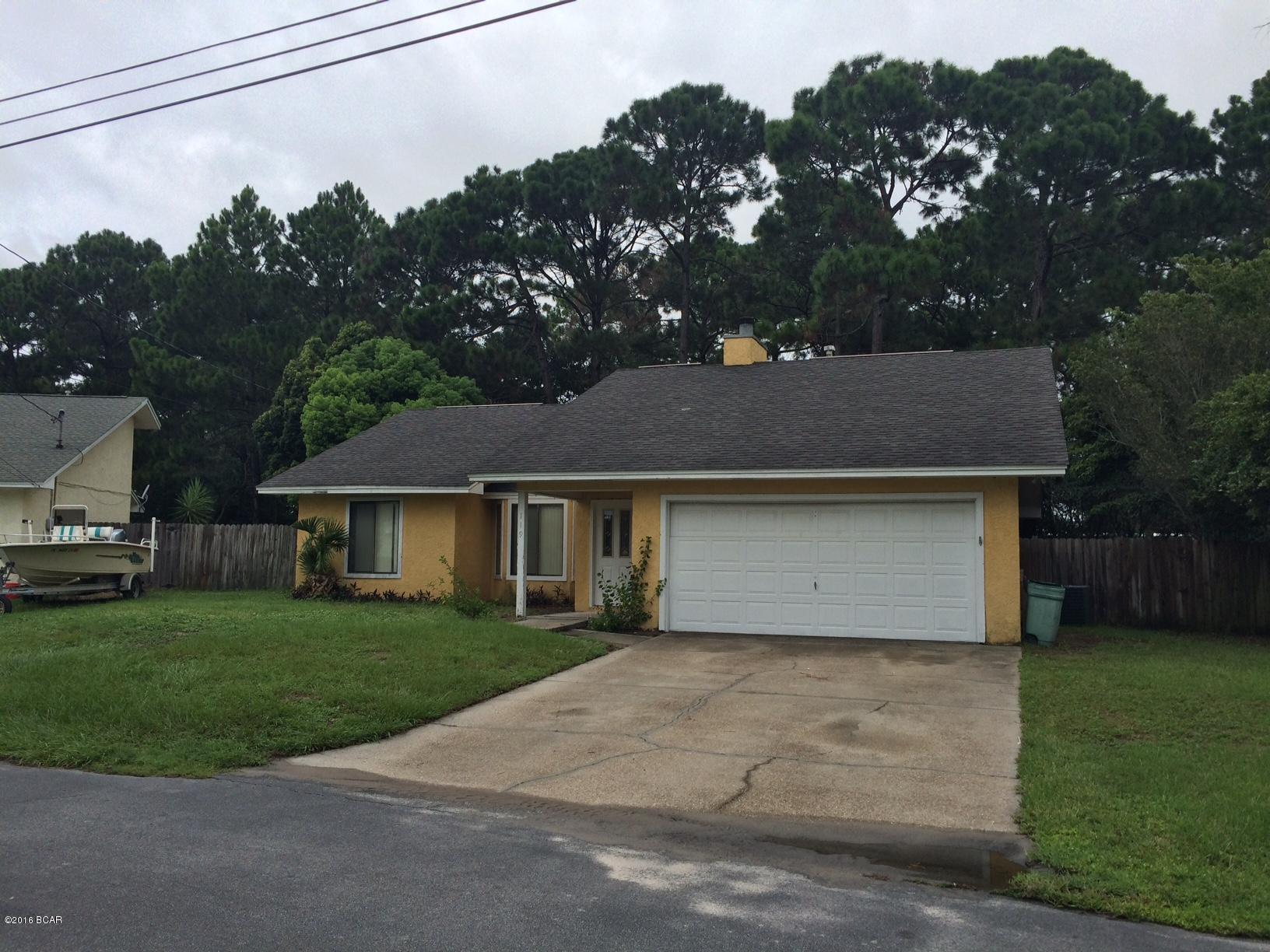 Great home in the North Lagoon Heights area. Located just a few blocks from Patrionis Elementary, and just a short drive to the beach.  Located on a cul de sac, this 3 bedroom 2 bath home features vaulted ceilings, fire place, 2 car garage, and a large Florida room.