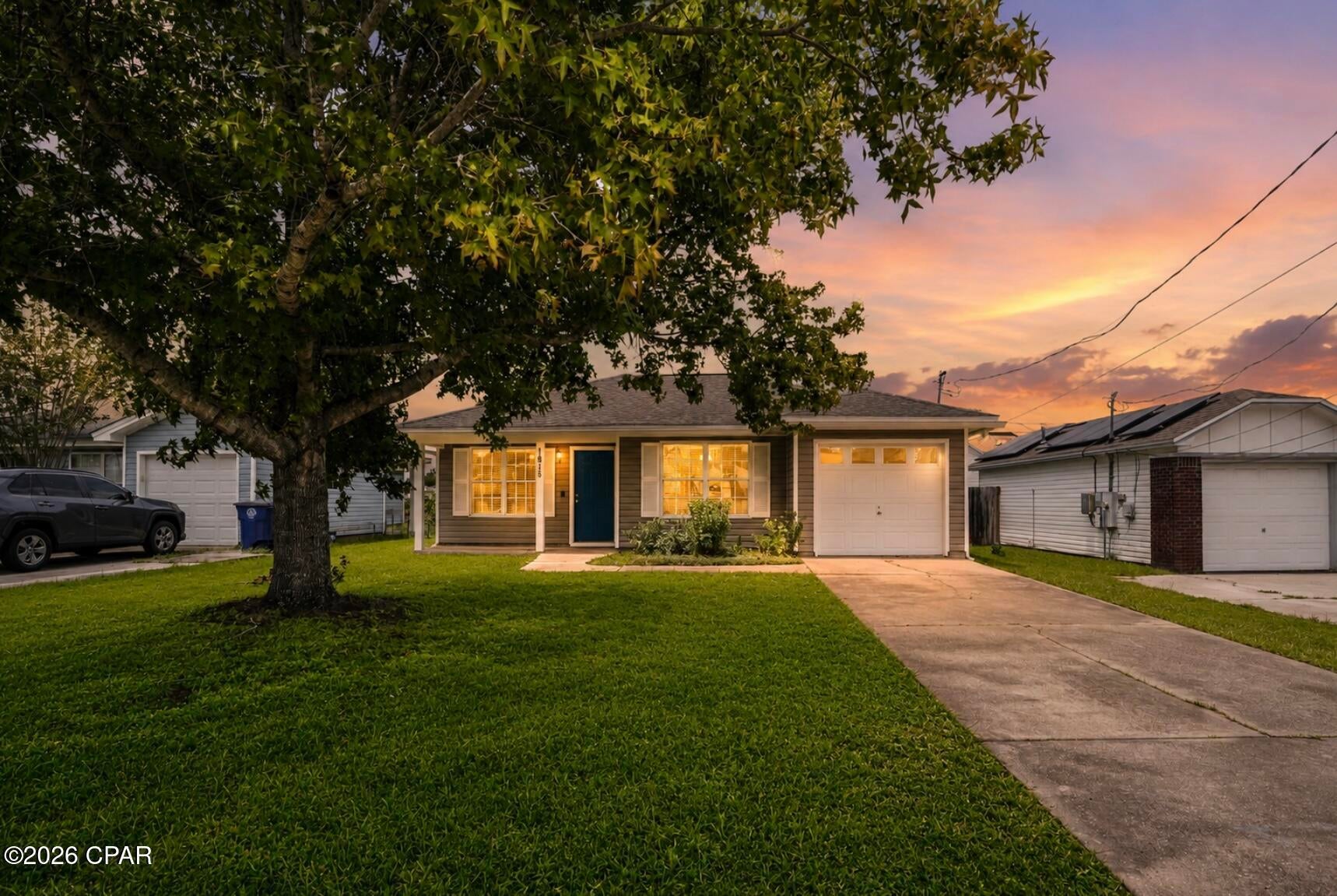 This beautifully updated home combines modern style with comfortable everyday living in the heart of Panama City so close to St. Andrews and downtown Panama City. Inside, you'll find fresh finishes, a warm fireplace that creates the perfect focal point for the living space.  This home lives with a wonderful sense of space and flow, offering room to relax, work, and entertain while showcasing the updates that make it a fresh, and move-in ready home.  The kitchen is updated offering SS appliances, Quarts countertops, modern white cabinetry, and a beautiful back splash with room for friends to gab while preparing dinner. 

Step outside to enjoy a large manicured backyard designed for low-maintenance living and maximum enjoyment. Add a little playground, or plenty of room for the fur babies. 

Located near St. Andrews, all the charm, energy, and lifestyle of this historic waterfront district are just moments away. Hop on your golf cart, or ride your bike and enjoy the Florida sunshine as you head to favorite local spots like Uncle Ernie's, Hunt's Oyster Bar, and Finn's Island Style Grub. From dining and waterfront views to markets, festivals, and the many events and activities St. Andrews and Historic Downtown is known for, this location offers an incredible way of life. With its charming personality, easy layout, thoughtful updates, this home is a standout opportunity for a young family, single person, or retirees looking to downsize.