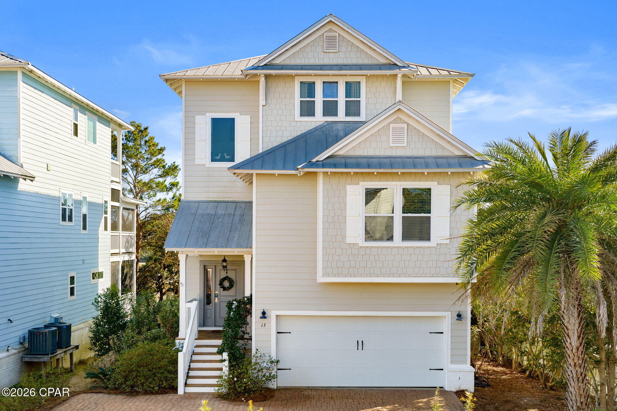 ** MOTIVATED SELLER**   Tucked away in the sought-after Inlet Heights community of Inlet Beach, this beautifully appointed 3-story, 4 bedroom coastal retreat offers the perfect blend of luxury, location, and lifestyle. Just a short distance from the sugar-white sands of the Gulf, this home is ideally positioned for enjoying everything along Scenic Highway 30A.

Designed for both relaxation and entertaining, the home features multiple levels of decks and a private fire pit area, perfect for gathering with friends and family after a day at the beach. From the third-story balcony, enjoy stunning water views of the Gulf, creating the ideal setting for morning coffee or sunset evenings.

Inside, the thoughtfully designed layout offers hardwood floors throughout the main living areas, a spacious great room, and an open dining area that flows seamlessly for entertaining.

The first level includes two guest bedrooms and a laundry room, offering privacy and convenience for guests. The second floor features an additional bedroom and full bath, while the third floor is dedicated to an oversized primary suite complete with an office nook, his-and-her vanities, a large soaking tub, and a beautifully tiled walk-in shower.

Additional highlights include a 2-car garage, paver roads and driveways, and the home is being sold fully furnished, making it truly move-in or rental ready.

Residents of Inlet Heights enjoy exceptional amenities including a community pool, community room, and a dock overlooking Lake Powell. The location also allows for an easy walk or bike ride to 30Avenue, Rosemary Beach, and nearby public beach access, placing dining, shopping, and the beach all within reach.