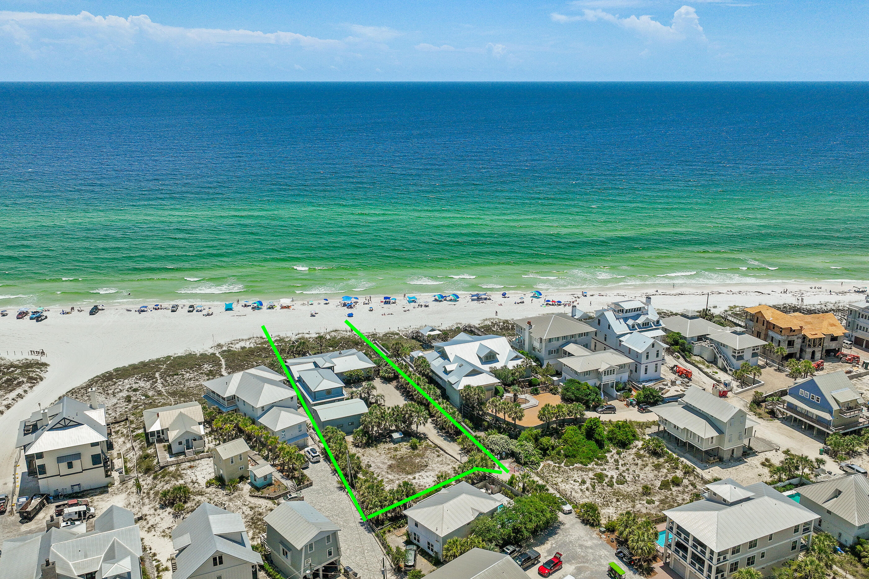 Taking Backup Offers! Rare Grayton Beach Find! 1.25 acre parcel located on the Gulf in Grayton-still one of the most beautiful beaches in the world!   
This property offers tremendous potential for a family compound or dream estate. An older home built in 1977 currently sits on the property, along with an attached garage and a ''boat barn.''  The property is being sold as-is-a perfect chance to start fresh and build the home you've always envisioned. Shown by appointment only. New survey available.