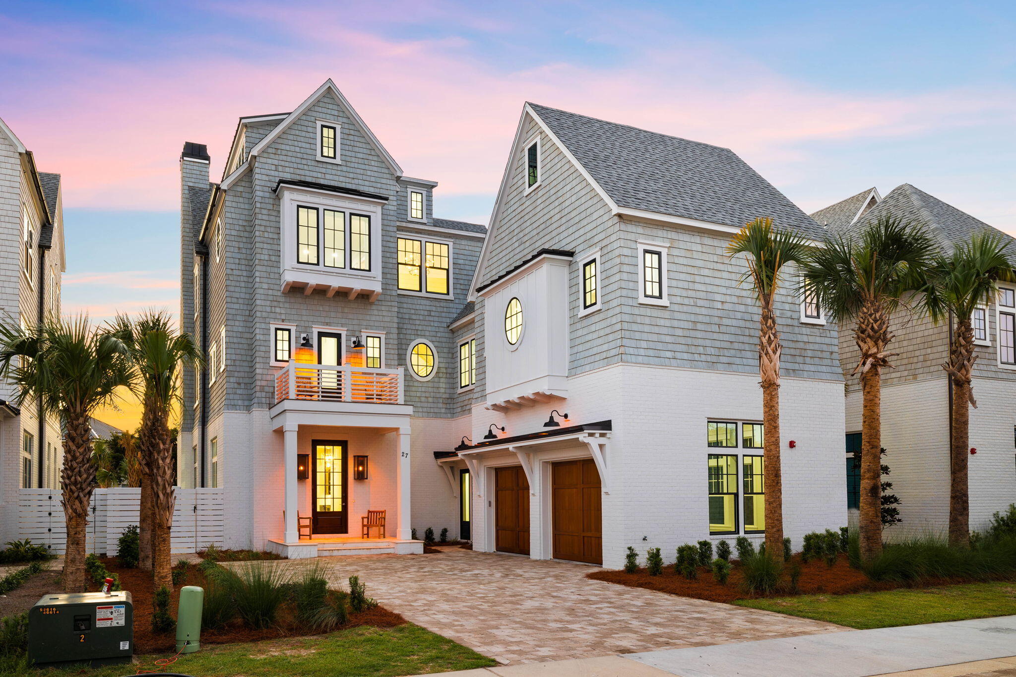 The last and final homesite is now available within the newest exclusive low-density community opportunity in Inlet Beach featuring a unique collaboration with the Development team at Freeman Partners, the Builders at Holiday Beach Development, and interior furnishings by the Magnolia House Design Group. 

The four home community has been thoughtfully designed by the sought after team at T.S. Adams Studio keeping architectural integrity in mind while taking full advantage of the prime location and stunning Gulf views. 27 Grand Inlet Court is situated on the second most southern homesite boasting over 6,300 square feet of well planned living and entertaining space. The first floor features an oversized media room in addition to two bedrooms with en-suites and access to the outdoor oasis.

The custom saltwater pool trimmed with Medusa pavers is an icon of relaxation. Upon entering the second floor, which can be accessed by the elevator servicing all four floors of the home, your eyes will be drawn to the custom wood ceiling adornments and random width white oak flooring.

The kitchen is a chefs dream with a luxury appliance suite, ample storage throughout the custom cabinetry, and Quartzite tops. The distinction between indoors and out is blurred with the oversized sliding glass doors creating a seamless divide between the living room and covered porch areas.

The third level is home to the primary suite complete with a dedicated sitting area, covered porch, along with dual walk in wardrobes, vanities, and water closets. Everlasting family memories await on the fourth floor with rooftop deck and fire pit providing a perfect space to enjoy the vibrant coastal sunsets each and every night.

Bordered by thirteen acres of protected dunes, Inlet Beach continues to be one of the most sought after beach communities affording residents with a quaint coastal town flair while remaining geographically poised minutes from the town center of Rosemary Beach and all of the world class dining and entertainment venues 30A has to offer.

The culmination of luxury finishes and fixtures found throughout 27 Grand Inlet Court coupled with the impressive rental potential 
 and fully furnished configuration creates a compelling opportunity for full time residents and investors alike. Inquire today to coordinate a private viewing and start living the coastal lifestyle you deserve.

Notable features include gas entry lanterns, eight-foot solid core doors, impact guard rated windows, smart home technology, whole-home audio wiring, forty-year architectural shingles, and an attached two-car garage.