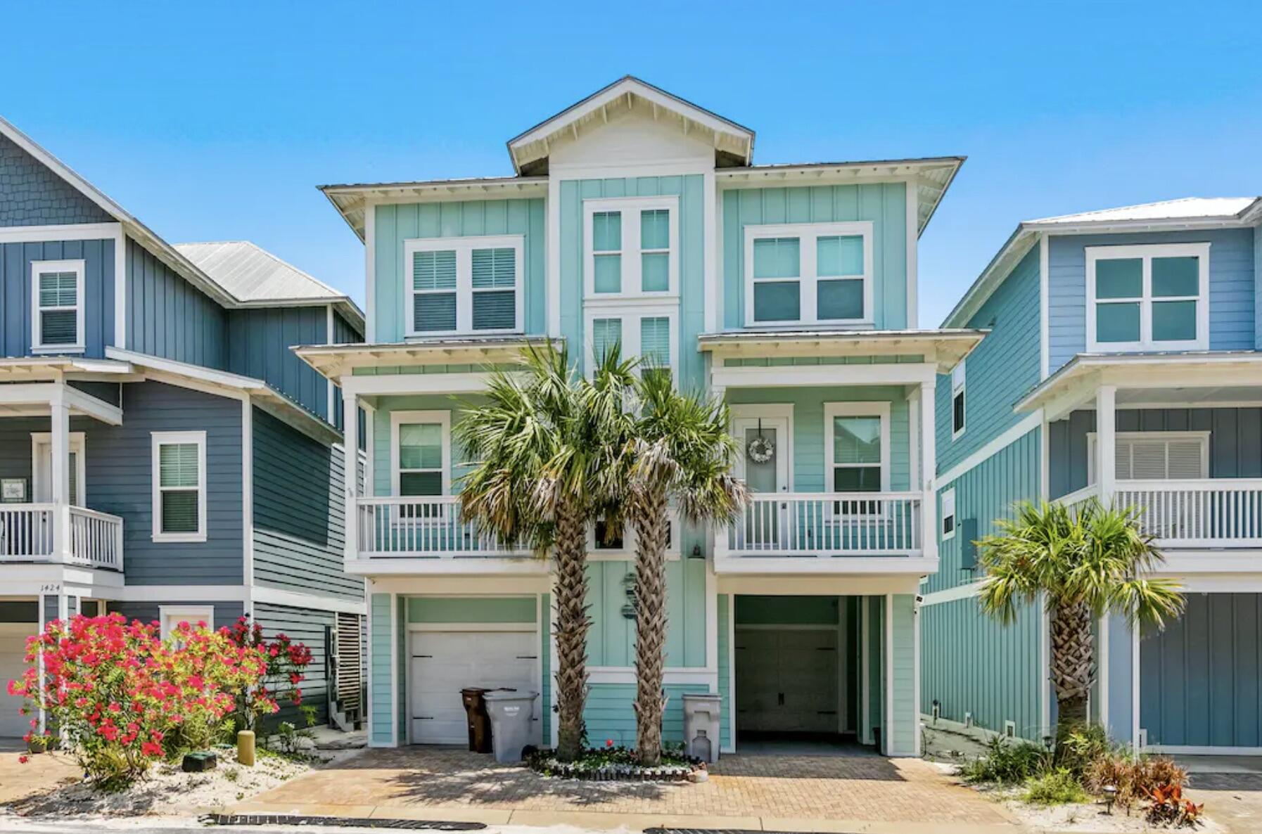 Welcome to 1422 Seaside Circle 'Casa Bella.'This stunning 5-bedroom, 5-bath coastal retreat perfectly situated just across the Navarre Bridge in one of the Gulf of America's most peaceful and serene enclaves.This beautifully furnished, turnkey home offers the ideal blend of luxury, comfort, and investment potential. Step inside to find elegant coastal décor, white-washed wood flooring, and granite countertops throughout, complemented by  upgraded appliances that elevate both style and functionality. The home's Rhino Shield exterior coating provides long-lasting durability and low-maintenance living. The garage doubles as a beach toy storage AND entertainment area! Spread across multiple levels, each bedroom is generously sized, offering its own sense of privacy and comfort. Large windows and porches capture gorgeous views of the Intracoastal Waterway, creating the perfect backdrop for morning coffee, evening sunsets, or simply unwinding at home.
Located in a quiet community "BY THE SEA", residents and guests enjoy access to a community pool complete with bathhouse and restrooms, adding convenience and resort-style enjoyment just steps from your doorstep.
Whether you're seeking a primary residence or a high-performing income property, this home checks every box. It is currently managed by one of Navarre's premier rental management providers and comes with documented rental income history, making it an exceptional opportunity for investors.
1422 Seaside Circle offers the rare combination of coastal luxury, tranquility, and proven income potential  all in one remarkable property. Call me at 850.830.3266 to make your appointment today!
