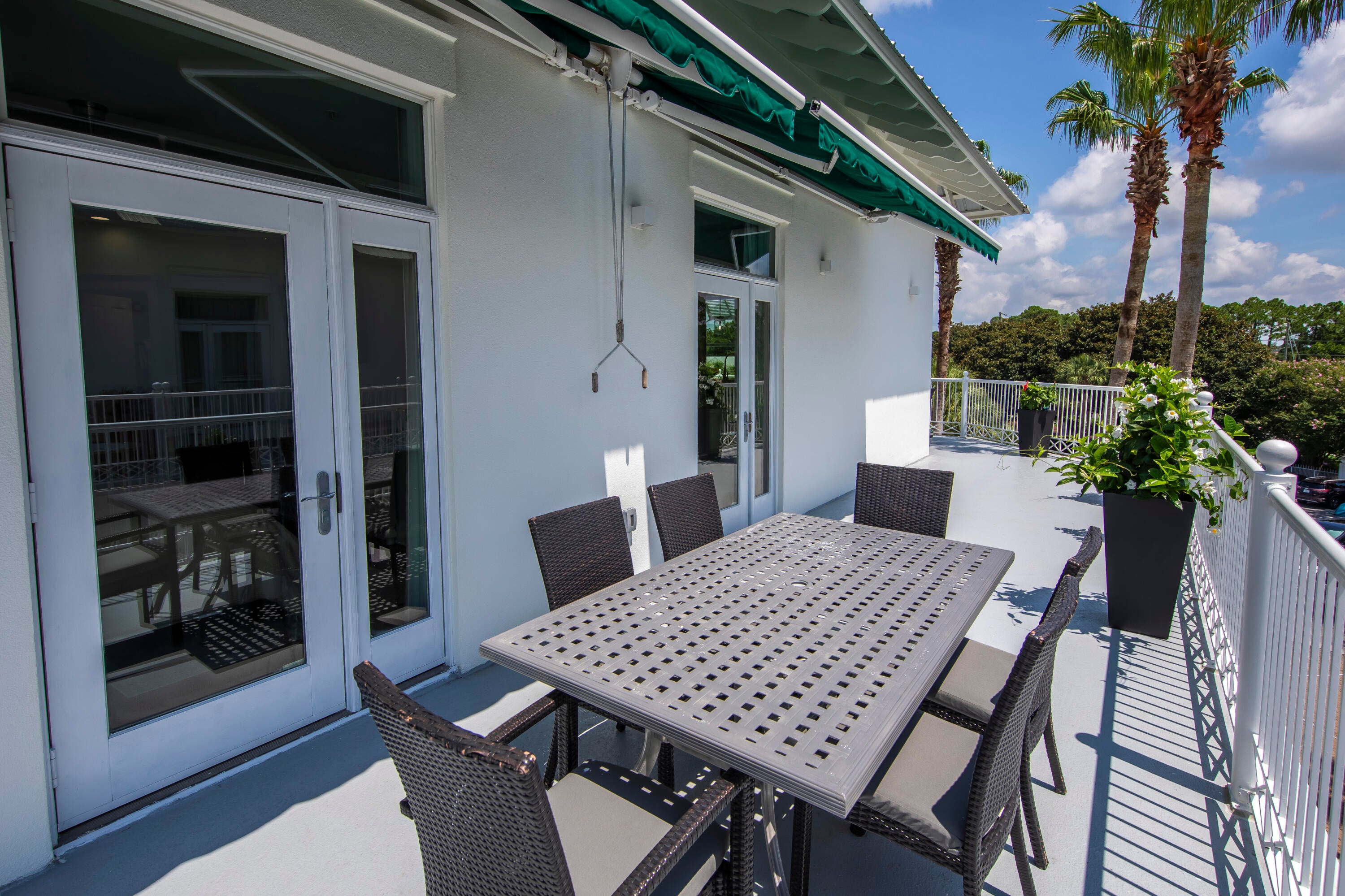 Welcome to Your Dream Condo in Downtown Carillon Beach Resort! This exquisite 3-story luxury condo has been recently renovated including all new furniture, new paint, light fixtures, and ceiling fans. This unit boasts a bonus room on the 3rd level, in addition to 3 bedrooms, 2 full bathrooms, and an exterior lockable storage space offering the comfort of a 4-bedroom retreat. The 3rd floor features breathtaking panoramic views of Lake Carillon and the Gulf of Mexico. Enjoy unparalleled amenities, including 7 private beach accesses, 4 pools, Tennis, Pickle Ball and basketball courts, a spa, salon, yoga studio, fitness center, bike, and kayak rentals, fishing, shopping, 4 restaurants, and more! Plus, Carillon is just a short drive or bike ride to Rosemary Beach, Scenic Highway 30A, and Pier