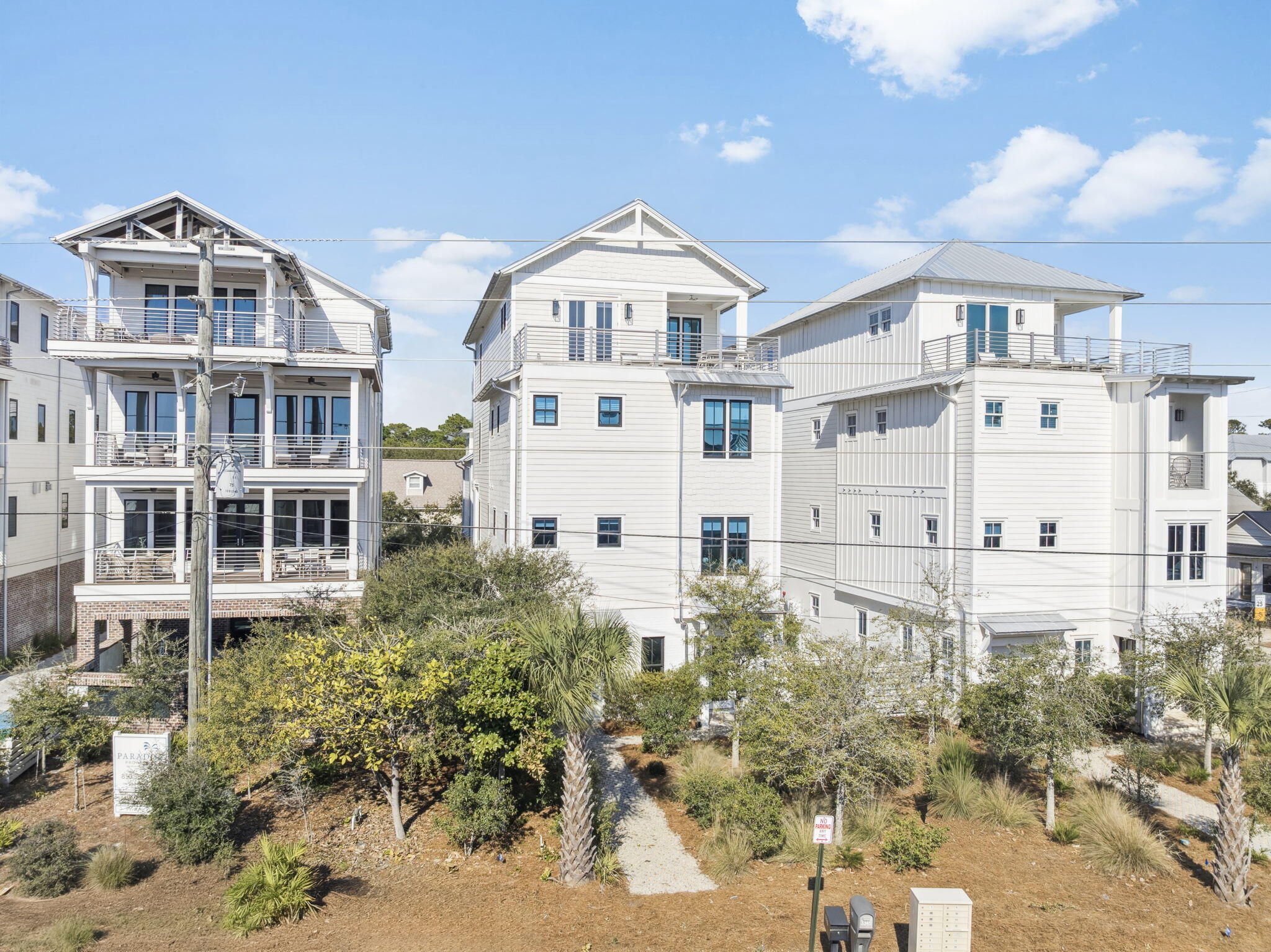 Presenting an extraordinary opportunity to own a coastal sanctuary offering refined luxury and effortless beachside living. Ideally situated just steps away from the pristine sands of San Juan & Santa Clara Regional Beach Accesses, this exceptional residence combines high-end design with inviting coastal charm. Located on the renowned Scenic Highway 30A, providing easy access to local dining favorites, and Seaside, FL, the epicenter of 30A. This impressive 7,037 sqft home features 8 bedrooms, 7 and a half bathrooms, providing ample space for family and guests alike. Set within a non-HOA neighborhood, the home offers the perfect balance of convenience and accessibility. Boasting Gulf views and a thoughtfully designed layout, this home offers a private retreat ideal for both relaxation and entertaining. Expansive outdoor living spaces include a private pool with a sundeck, plush lounge seating, and a covered patio featuring a built-in grill and al fresco dining area. The elegant pool is lined with pavers and palm trees, as well as a privacy fence. The pool can be heated seasonally for added comfort during cooler months.



The gourmet kitchen is a chef's dream, featuring a gas range and custom-built vent hood, complete with top-of-the-line appliances, granite countertops, and an oversized island perfect for gathering. Designer details and coastal-inspired finishes flow throughout the home, which features engineered hardwood flooring in the main living spaces and tile in each bathroom, enhancing the light-filled interiors.



The main house offers multiple living spaces, including a game room with a game table and lounge, as well as furnished balconies with Gulf views. For added convenience and privacy, the separate carriage house features two bedrooms, a full bath, a cozy living area, and a well-equipped kitchenette  ideal for guests or multi-generational stays.



This remarkable property offers the perfect blend of coastal elegance and modern convenience, making it an exceptional opportunity for those seeking a luxurious beachside residence.