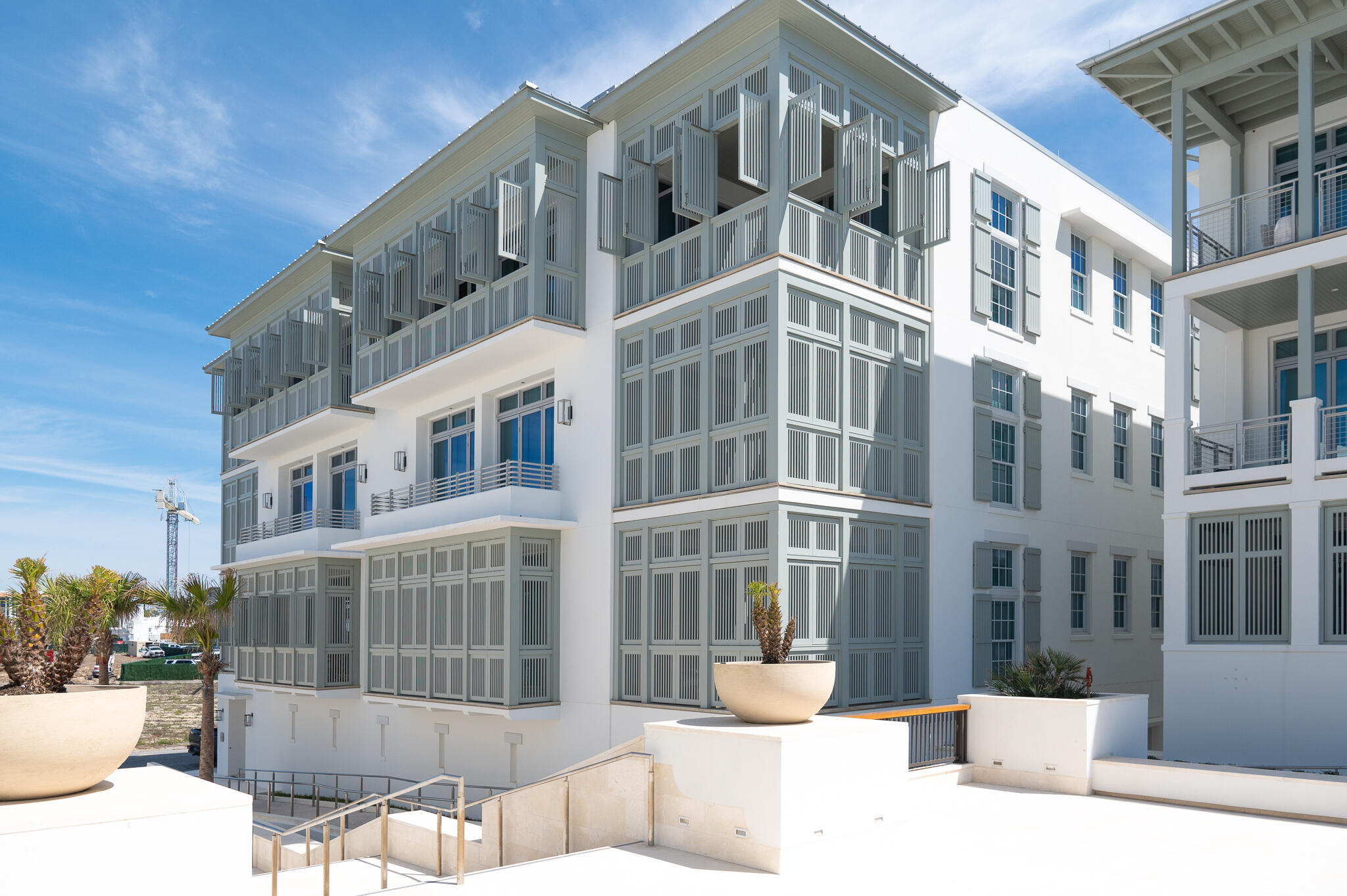 Experience Alys Beach luxury at its finest with the stunning Easterly 301 condominium, designed by the renowned architects Merrill, Pastor, and Colgan. This exquisite private residence offers breathtaking views of the Emerald Waters of the Gulf of Mexico, making it a perfect retreat for both owners and guests. 

Spanning 2,620 sq. ft., the property features three spacious bedrooms, a double bunk room, and 3 ½ bathrooms. As you step into Easterly 301, you're welcomed by a state-of-the-art Control 4 system that illuminates the property at the touch of a button, setting the perfect ambiance for your arrival. 

The thoughtfully designed interiors reflect a luxurious commitment to coastal living, featuring professional decor, custom window treatments, and automated shades