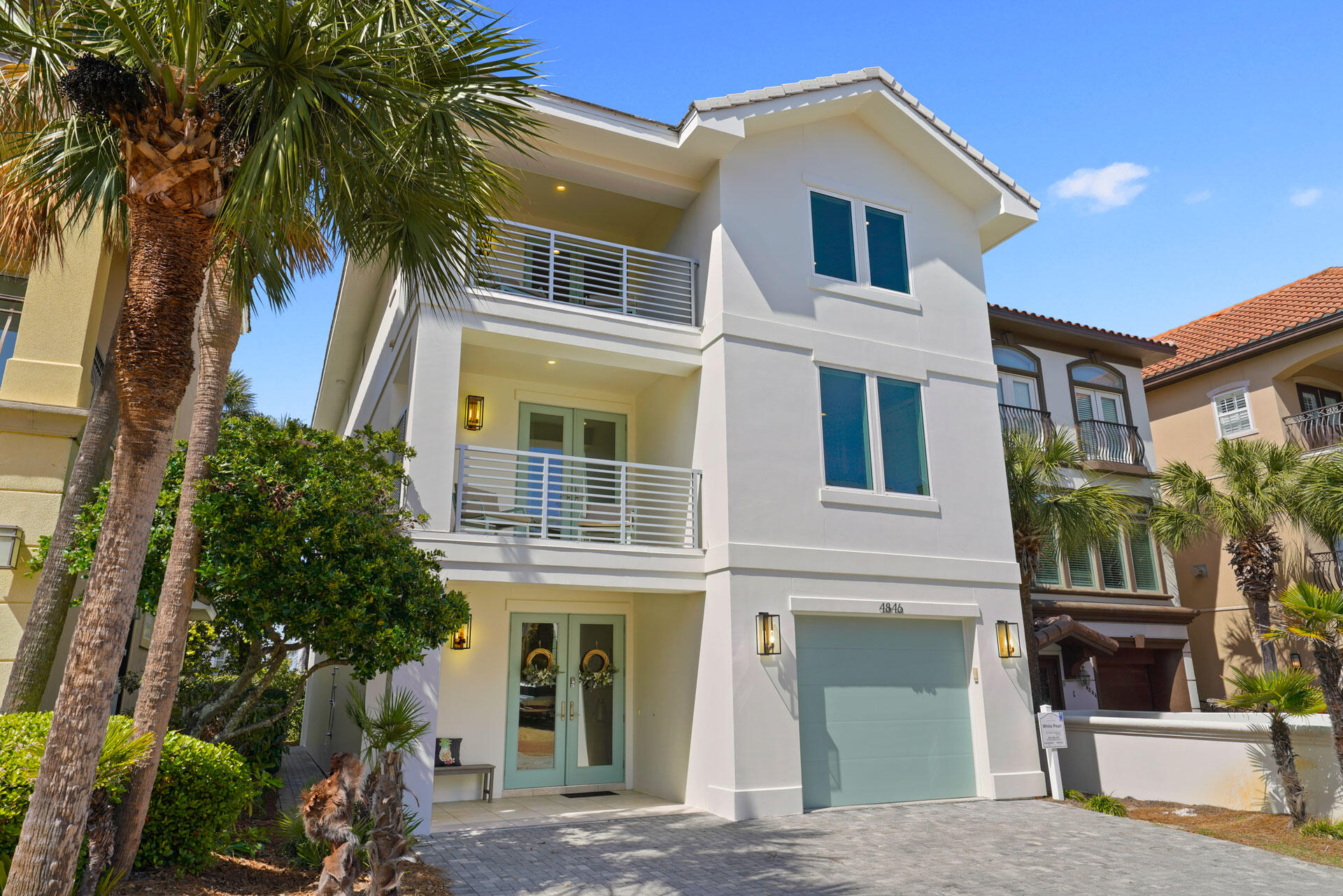 Discover the allure of this property, an exquisite four-bedroom residence nestled within the coveted Destiny by the Sea community. This modern abode boasts a prime location mere moments away from the pristine shoreline, a leisurely two-minute stroll from your doorstep. Situated on the ground floor, the bunk room serves as a sanctuary for those who relish shared moments. Adorned with two full over full bunk beds, an ensuite bathroom, and an entertainment corner, this space offers cozy comfort and endless opportunities for bonding.

Step into the expansive main level situated on the second floor, tailor-made for grand gatherings with its open floor layout and ample seating. The living room beckons with dual generous seating areas arranged around a flat-screen TV, while the eat-in kitchen dazzles with its tasteful adornment of high-end stainless steel appliances and stunning quartz countertops. Whether savoring meals at the kitchen bar or gathering around the elegant dining table for eight, everyone is invited to indulge in the exquisite atmosphere!

On the third floor, you'll find two king bedrooms and one spacious double queen bedroom, each featuring its own luxurious private en-suite for added comfort and convenience.

Conveniently positioned amidst the captivating attractions of the Emerald Coast, Destiny by the Sea presents gated entry, neighborhood beach access, and a communal pool for residents' enjoyment. This property stands as a must-see for buyers in search of a seamless investment opportunity or a cherished personal retreat!

Complete Tour: https://real.vision/white-pearl?o=u