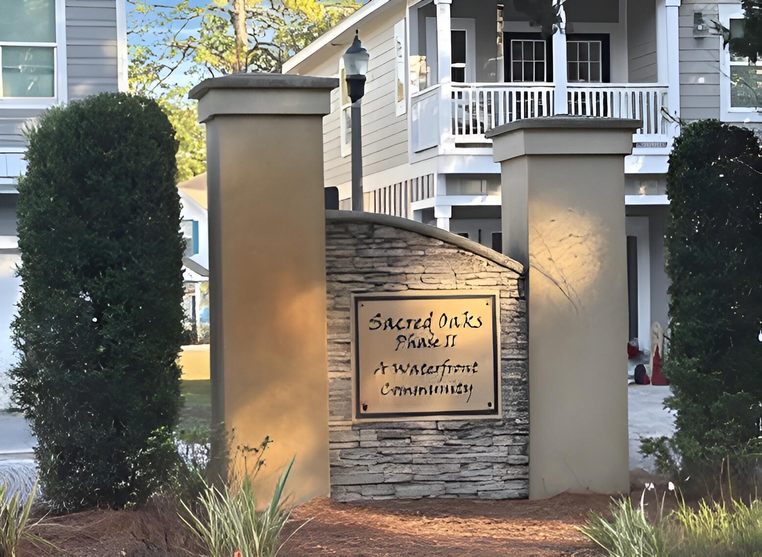 Located in the popular community of Sacred Oaks, this 0.07 acre REO parcel rests on Reardon Way in Sacred Oaks Phase 2. One of just a handful of remaining parcels left available in this neighborhood, this lot is ready for new construction with neighboring properties typically featuring mostly 2 story units ranglng from 1400 to 1650 sq ft. This location offers exceptional convenience and is just a few miles from Ascension health, San Destin Resort, Destin, Beaches and more!
