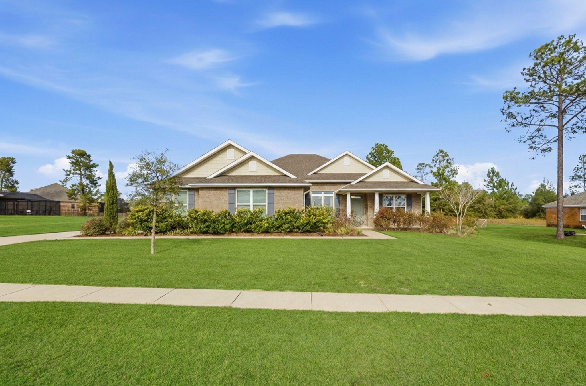 This is a Short Sale Opportunity!! Golf Course Home in beautiful Windswept Estates! A beautiful brick home perfectly positioned on the golf course in Freeport, Florida! This spacious 3-bedroom, 3-bath residence offers an ideal blend of comfort, style, and scenic views. Step inside to find an open and inviting floor plan featuring a formal dining room as well as a flex space that can be used as an office or TV Room, etc. In the kitchen there are stainless steel appliances, granite countertops, and ample cabinetry that is perfect for both everyday living and entertaining. The generous living spaces flow effortlessly, while large windows bring in natural light and showcase the lush fairway backdrop.  Enjoy the convenience of a 30x30 three-car garage, providing plenty of room for vehicles, storage, or a workshop. Whether you're relaxing at home or enjoying the peaceful golf course setting, this property offers a lifestyle of ease and elegance. Don't miss your opportunity to own this well-appointed home in a desirable golf community! Schedule your private showing today!