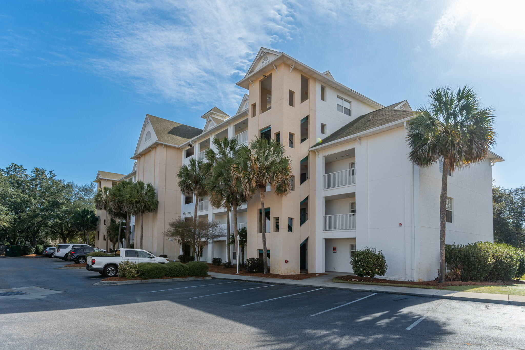 **Seller offering $2k towards buyer's closing costs or rate buydown** 
Fully furnished 2-bedroom, 2-bath condo -- perfect as your new home or an excellent rental investment opportunity! This desirable second-floor unit features a split floorplan for added privacy and functionality. Enjoy your morning coffee or evening unwind on the screened patio, complete with an exterior storage closet for added convenience.

The community offers resort-style amenities including a sparkling pool, relaxing jacuzzi, fitness center, BBQ area, and convenient pet stations. With a strong rental history, this property is ideal for investors or those seeking a turnkey coastal retreat. Association dues include cable, Wi-Fi, and trash. Centrally located near military bases, shopping, dining, and the stunning beaches of the Emerald Coast -- this is Florida living at its best!