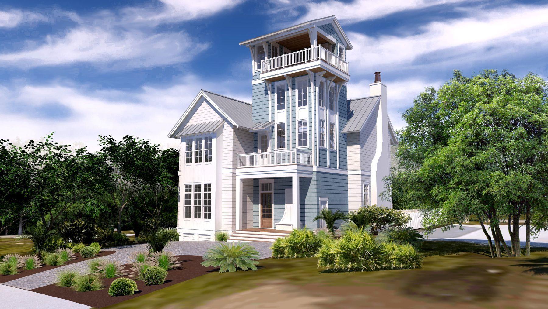 This is an elegant, new construction home in Seagrove Beach that is less than two blocks from beach access and offers gulf views from a fourth-floor balcony. Fully furnished, this home will be move-in ready and features several high-end finishes, including wire-brushed oak hardwood flooring, an elevator, a gas fireplace, dual dishwashers, a coffee station, an outdoor kitchen, and cumaru decking. Enjoy 3,607 sq. ft of living space, with an open floor plan downstairs, a second-floor sitting area, and a third-floor wet bar with a wine cooler, ice machine, and an additional refrigerator for beverages. This home offers five bedrooms, with a master bedroom on the first floor, an additional master suite on the second floor with a private balcony, and a custom-built bunk room. With its own private heated pool and within walking distance to well-known dining and shopping destinations in both Seagrove Beach and Seaside, this 30A home offers several ways to enjoy life on the Emerald Coast.