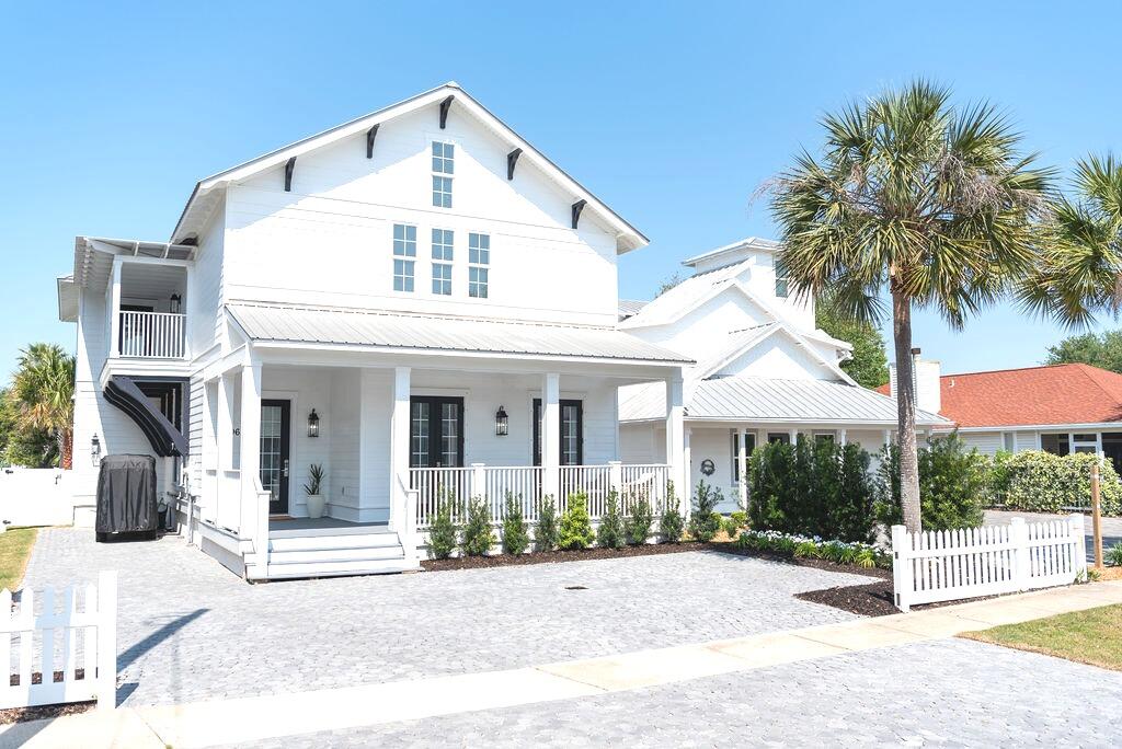 Projected to produce 187K in short term rental income, stunningly beautiful home with amazing outdoor living and beach proximity outperform all other rentals.  Enter 'Belleza Del Playa', a no expense spared fully renovated home in the highly desirable Crystal Beach community featuring 4 spacious ensuite bedrooms plus a massive bunk room complete with accommodations for 8 and living area.  While just steps to beach access, your private resort pool oasis embodies the lifestyle you have been seeking. Ease of home ownership could not be easier with brand new interiors along with all new appliances, exterior coastal rated HVAC, tankless water heater, pool, pool heater and more. When 'turn key' and 'renovated' become diluted words here you find a breath of fresh air. Master bedrooms on each level, open concept living, generously sized bedrooms and an expansive bunk room area created the perfect canvas for a architecturally significant masterpiece. Carefully curated interiors feature the finest selections including Restoration Hardware, Ballard Designs, Potter Barn, Hooker furniture and more. Coastal elegance color palettes accentuate shiplap walls with soaring ceiling giving grandness of space. Finishes are delightful amongst every turn including quartz slab backsplashes, imported Moroccan tile, high end interior and exterior lighting, teak wood MSI quartz topped vanities, frameless surrounds, Lillian August wall covering and more. An air of endearing luxury is not just seen but felt upon first entrance as you know you are home.  The first level contains living, kitchen dining and the master bedroom complete with true spa experience bathroom.  Attention to detail is felt in the second level ensuite junior master with custom ribbon pleated drapes and matching bed pillows and equally beautiful bathroom experience. Yet already generously sized, all second level bedrooms contain private balconies further expanding sense of space and serenity. Entertaining like no other occurs in the outdoor living area where you are immediately greeted with the quartz waterfall edge Mont Alpi BBQ island comfortably placed on the covered deck.  You realize you are in for a spectacular experience. Carefully considering natural limestone pool deck and complementing pool plaster and edge tile colors set the tone for a sophistication.  Chaise lounges for 8, each with natural fringe umbrellas, along with multiple luxury outdoor rated ratan sofas provide practical lounging space along with beauty.  Diner al fresco with family gathers is memorable while eating poolside with loved ones on the white concrete table and matching bench seating. Led lighting and multiple pool features only add to the ambiance and enjoyment.  Inside, beachside or outside you find your best life at Belleza Del Playa!
