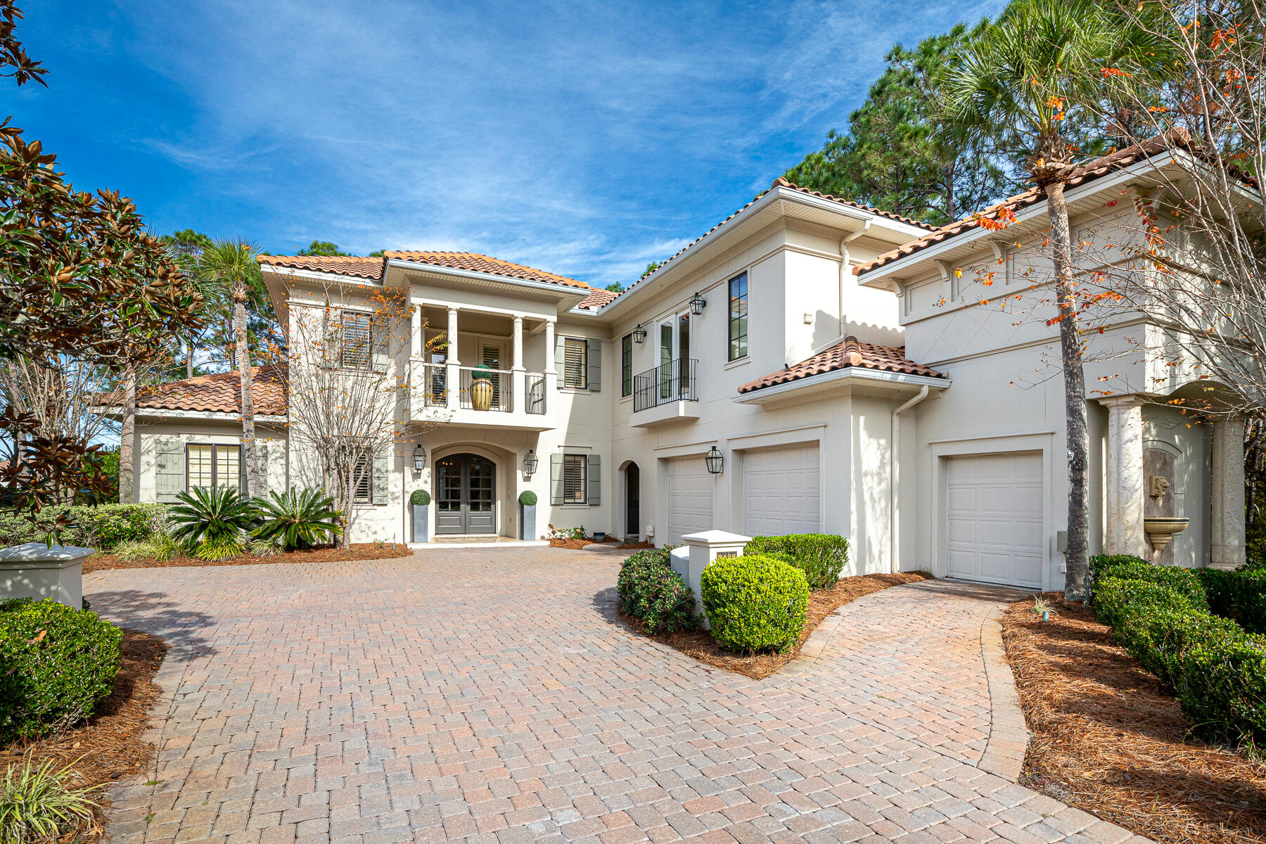 Experience resort-style living at its finest with this exceptional property within the prestigious Burnt Pine at Sandestin Golf and Beach Resort. Sprawling across the lush greens of the 2nd hole at the renowned Burnt Pine Golf Course, this magnificent retreat welcomes you with open arms. Step inside to discover a seamless blend of sophistication and contemporary elegance, the result of an impressive $745,000+ investment by the owners in an extensive remodel. Step outside and immerse yourself in the outdoor paradise that awaits. The pool, a shimmering saltwater retreat with a heated spa, offers a refreshing option for relaxation and enjoyment. Surrounding the pool area is a newly added 821 sq. ft. lanai, an outdoor living space that has been expertly designed with powered screens, a cozy fireplace, and TV creating the perfect setting for watching your favorite shows or sports events while being surrounded by the beauty of nature. You'll also find a unique outdoor shower enclosure.
For culinary enthusiasts, the lanai's summer kitchen is an absolute delight. Equipped with top-of-the-line appliances and thoughtful design, it caters to all your cooking needs, allowing you to savor the flavors of outdoor dining in style.
The exterior of the property has been meticulously upgraded with new pavers, fencing, and landscaping, enhancing the overall curb appeal and creating a welcoming atmosphere for you and your guests.
Inside, a seamless flow of elegance and comfort continues. New hardwood floors adorn the main level. The remodeled kitchen stands as a true highlight of the home, featuring modern amenities such as an ice maker, a gas range, and a custom-built wine bar. Whether you are a culinary enthusiast or an avid entertainer, this kitchen is sure to impress. Beyond the main living quarters, a unique addition awaits a cozy bunk room that allows for creative sleeping arrangements. The primary suite features a private en-suite adorned with luxurious finishes, a rejuvenating spa-like bathtub, a walk-in shower, and dual vanities.
Ascend to the second level, where luxury continues to unfold. Four additional bedrooms, each thoughtfully designed, await to provide ample privacy and comfort. The second level also boasts a welcoming sitting area, ideal for unwinding and enjoying leisurely moments. To top it off, two balconies offer breathtaking views. With its intelligent layout and exquisite appointments, this home offers an unmatched living experience within Burnt Pine.
As an introduction to the Sandestin lifestyle, we invite our new owners to explore amenities that make Sandestin special. The listing brokerage and seller(s) are presenting the buyer(s) of this property with (2) 90-minute rounds of Tennis court time, a golf foursome at one of our three championship courses, and a round of golf for up to four (4) players at the unrivaled Burnt Pine Golf Club.